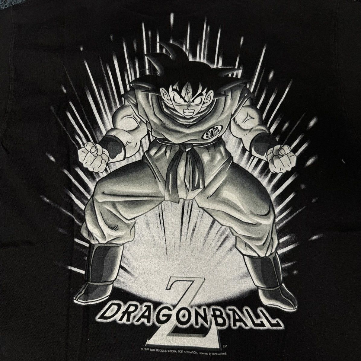 Anime × Japanese Brand × Vintage VINTAGE DRAGON BALL Z GOKU TEE BLACK Size US L / EU 52-54 / 3 - 3 Thumbnail