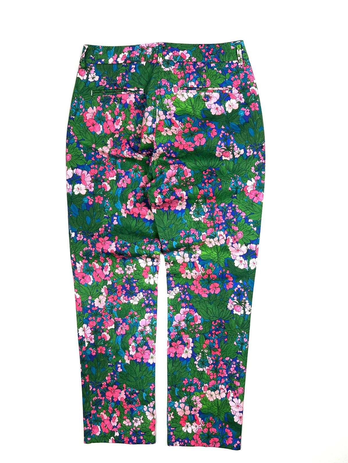 Weekend Max Mara rare Weekend Max Mara Floral Print Pants Cropped Trousers S Size 28" / US 6 / IT 42 - 3 Thumbnail