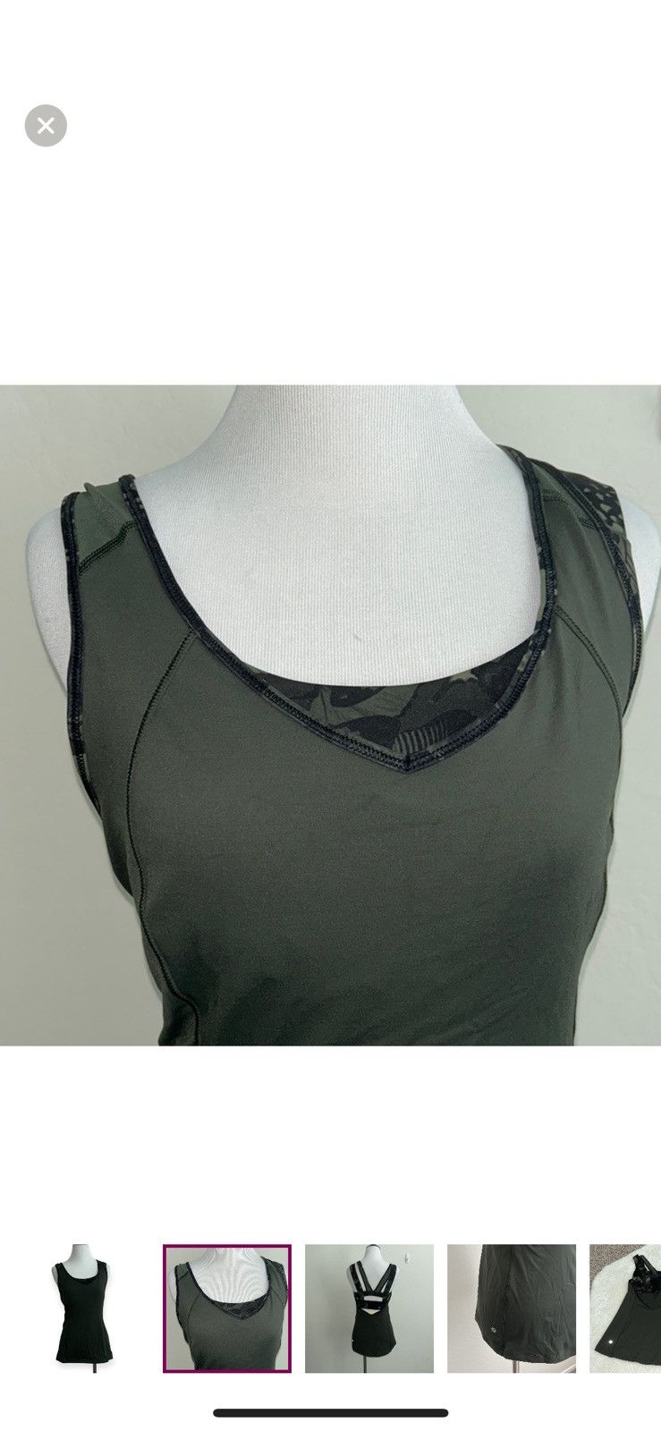 Lululemon Lululemon super sport tank top size 6 Size M / US 6-8 / IT 42-44 - 4 Thumbnail