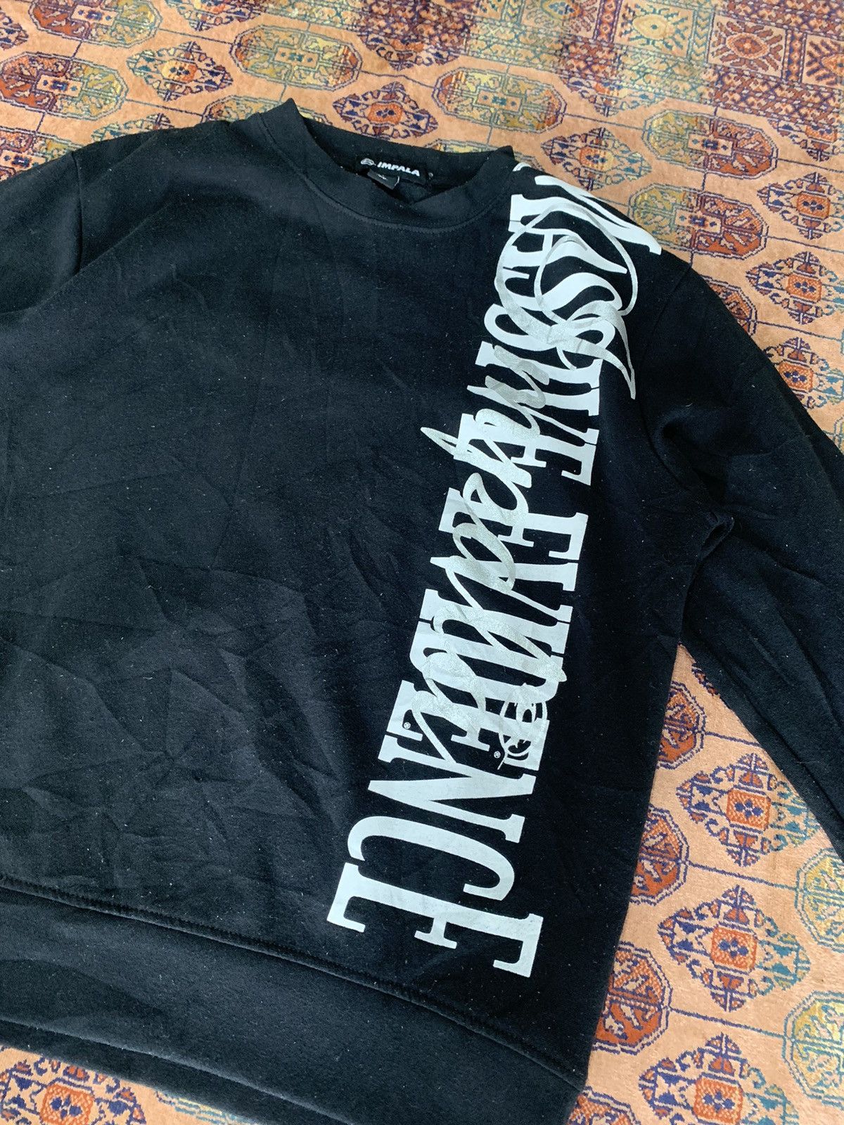 If Six Was Nine ‼️IMPALA JACKET PUNK POEM BONDAGE SKULL JAPANESE Size US L / EU 52-54 / 3 - 4 Thumbnail