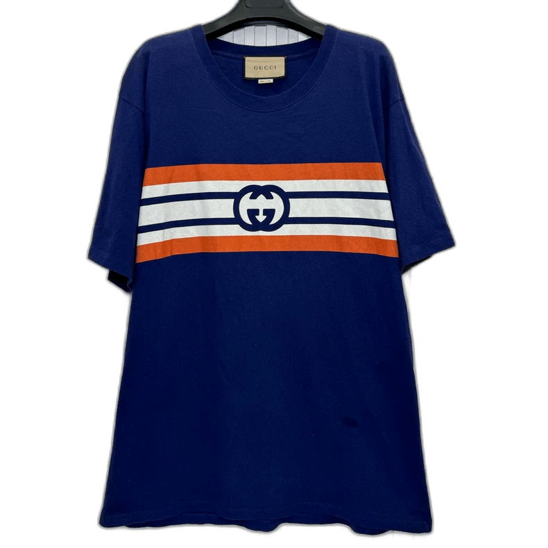 Gucci Gucci Double G Short Sleeve TShirt-2505 Size US L / EU 52-54 / 3 - 1 Thumbnail