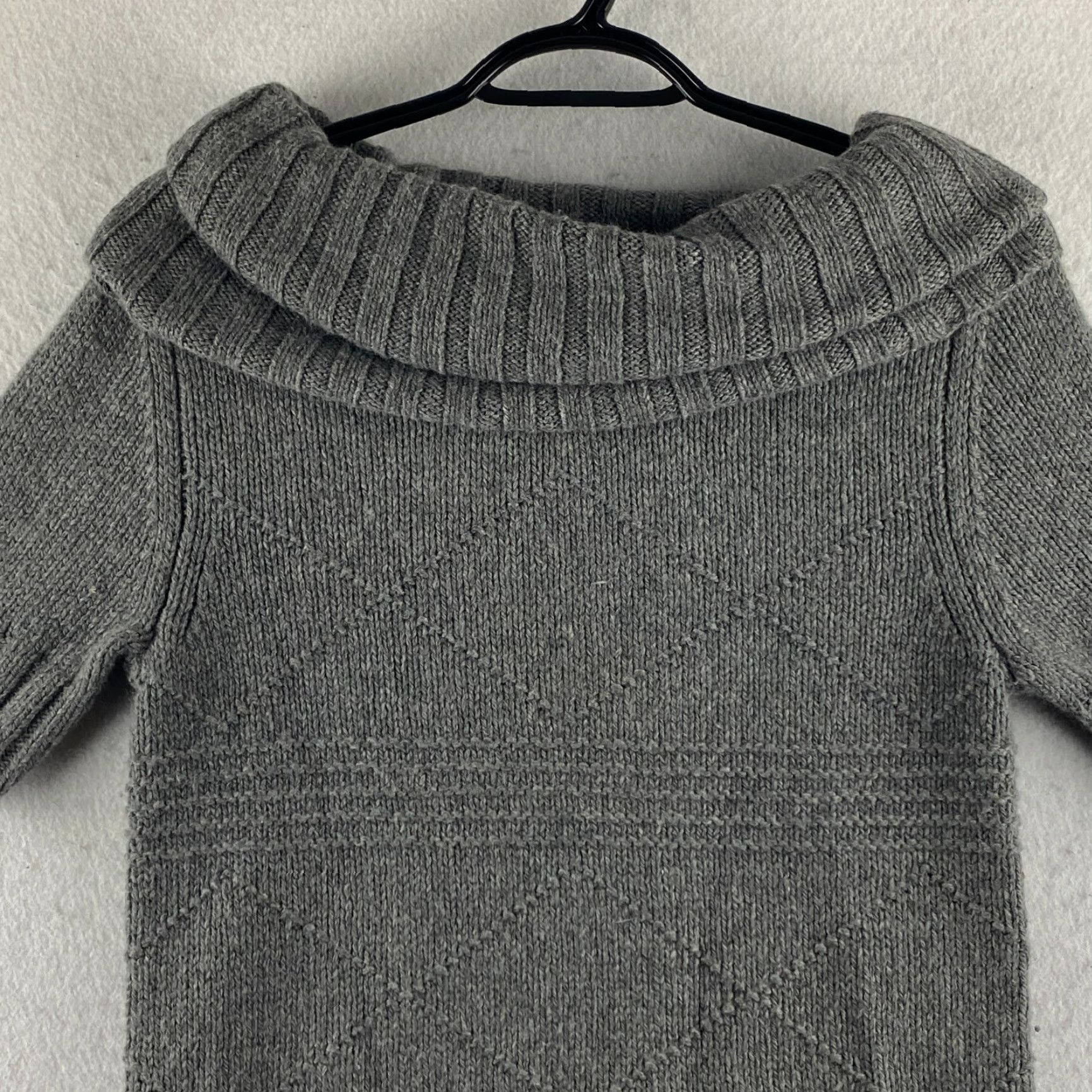 American Eagle Outfitters American Eagle Outfitters Sweater Womens M Gray Cowl Neck Pullover Knit Short Sleeve Casual Modern Vintage? Wait. Size M / US 6-8 / IT 42-44 - 2 Thumbnail