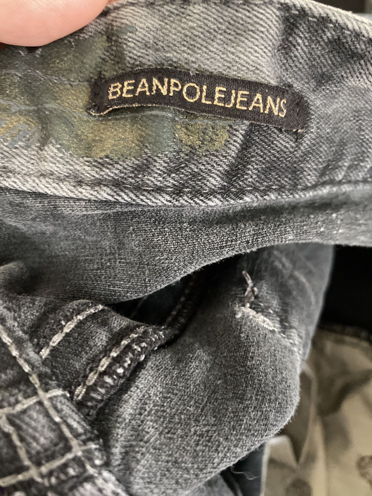 BEANPOLE 2000s Bean Pole Washed Jeans Size US 31 - 11 Thumbnail
