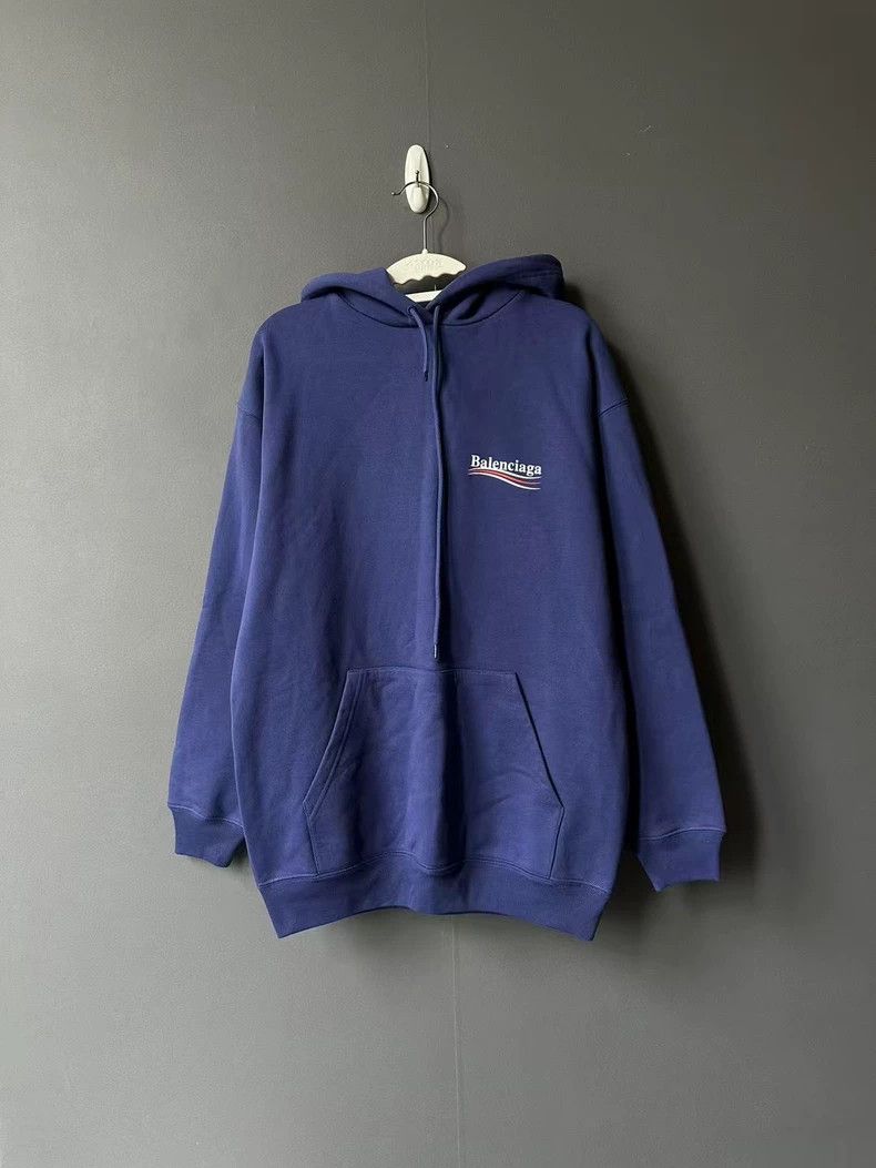 Balenciaga Balenciaga Blue Coca-Cola Hoodie Size US XS / EU 42 / 0 - 1 Thumbnail
