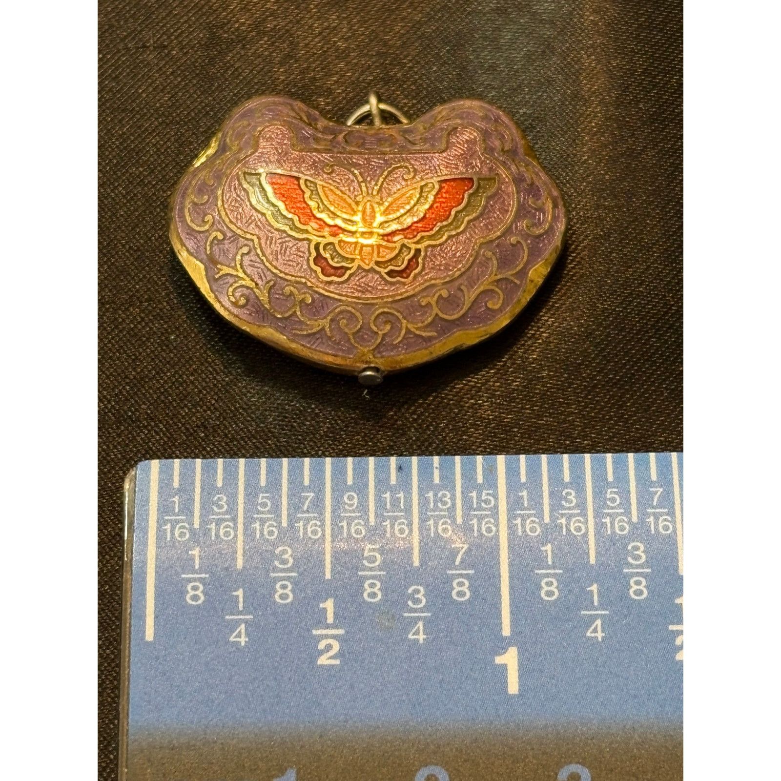 Other Vintage Cloisonne Butterfly Pendant / Pendant Pendant Only Size ONE SIZE - 3 Thumbnail