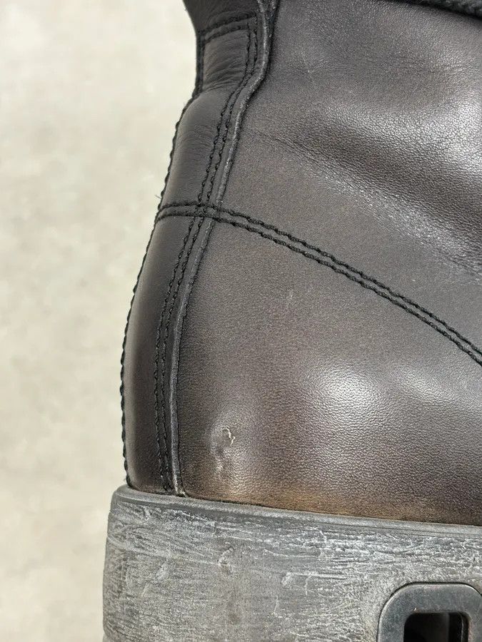 Dirk Bikkembergs 1990s Dirk Bikkembergs B-Laced Brown Combat Boots Size US 7 / EU 40 - 9 Thumbnail