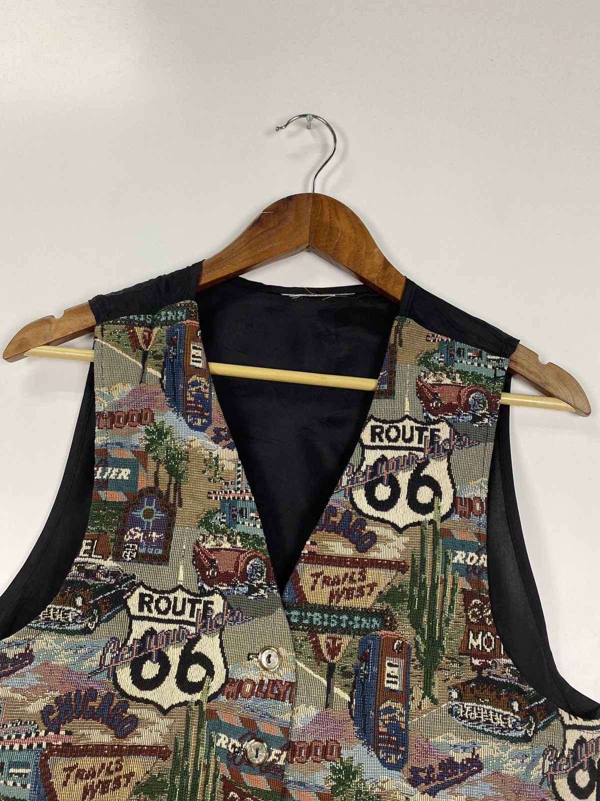 Route 66 × Vintage Vintage Route 66 Vest Size US S / EU 44-46 / 1 - 6 Thumbnail