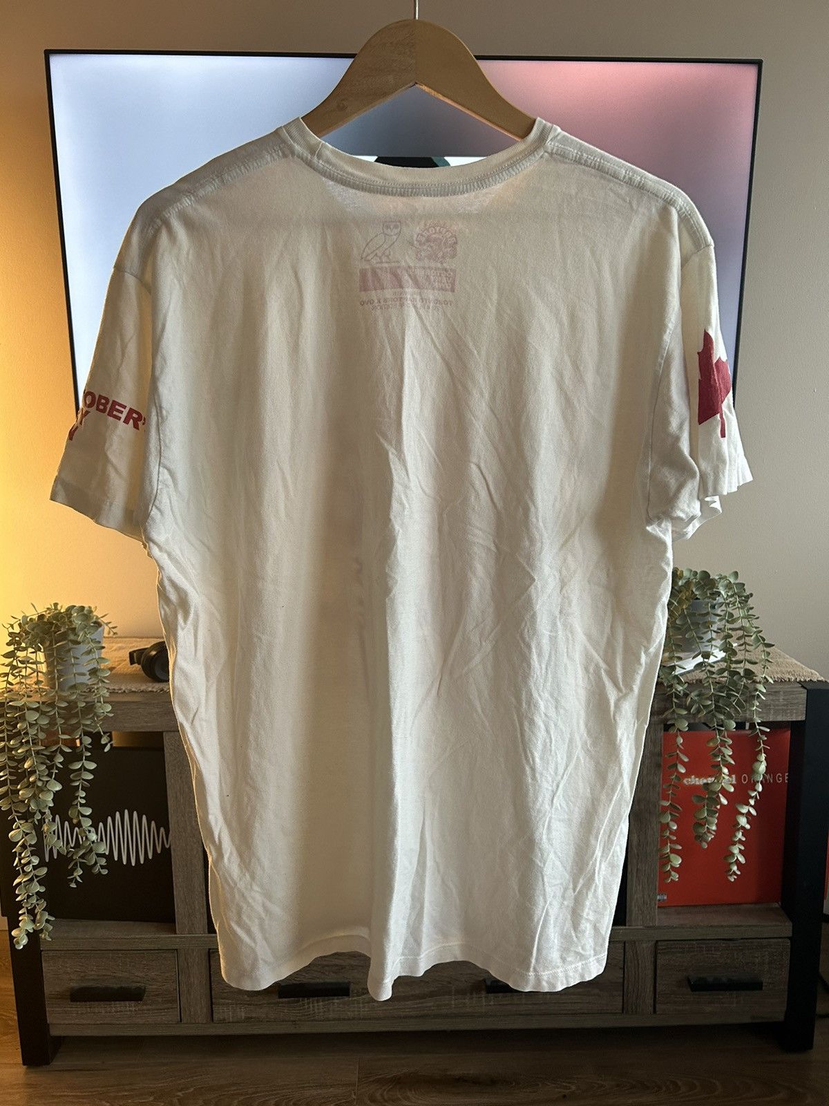 Vintage Toronto Raptors X OVO Playoff Shirt Size US L / EU 52-54 / 3 - 3 Thumbnail