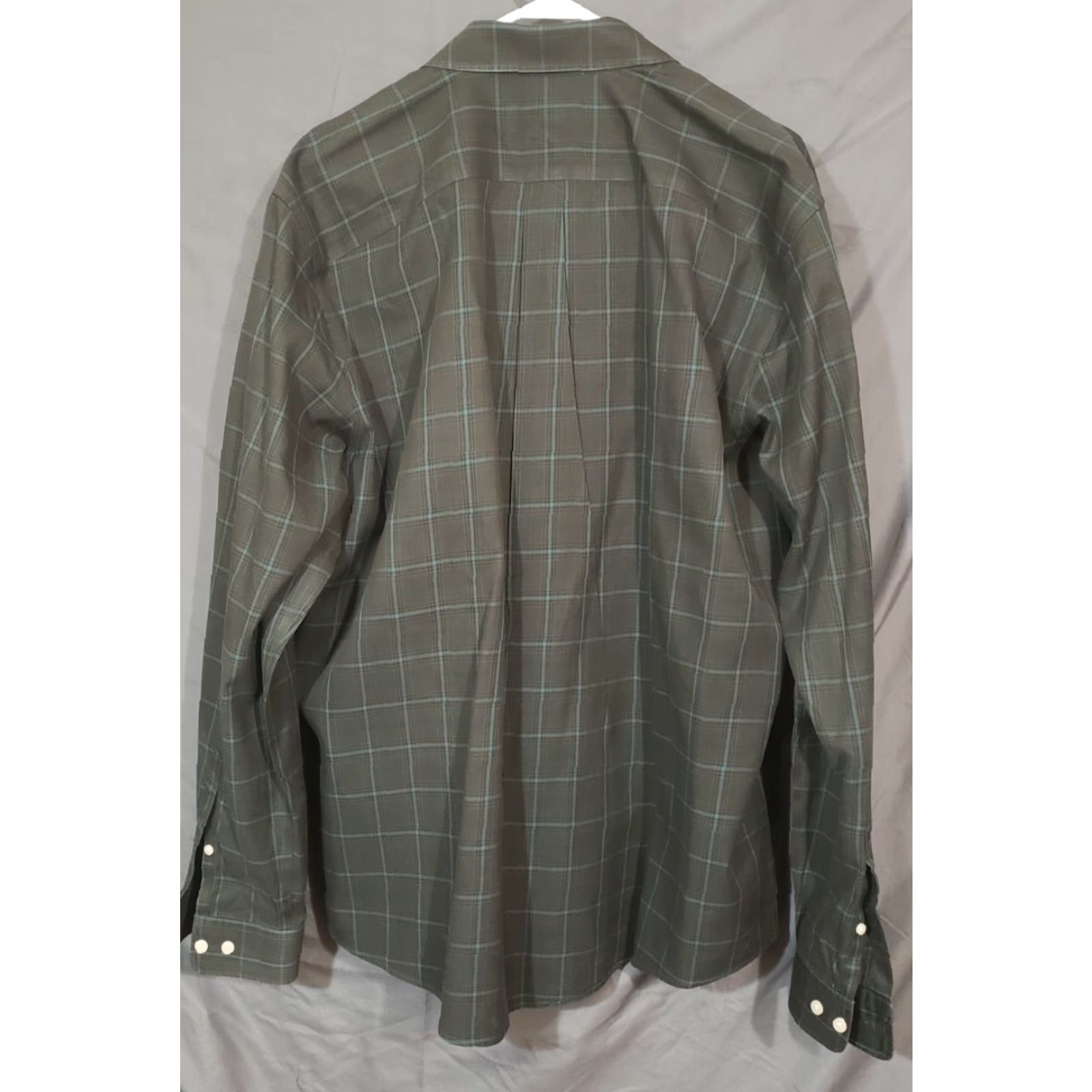 Eddie Bauer Eddie Bauer Shirt Men's 2XL Button Up Classic Fit Wrinkle Free Plaid Purple Gray XS? Size US XXL / EU 58 / 5 - 5 Thumbnail