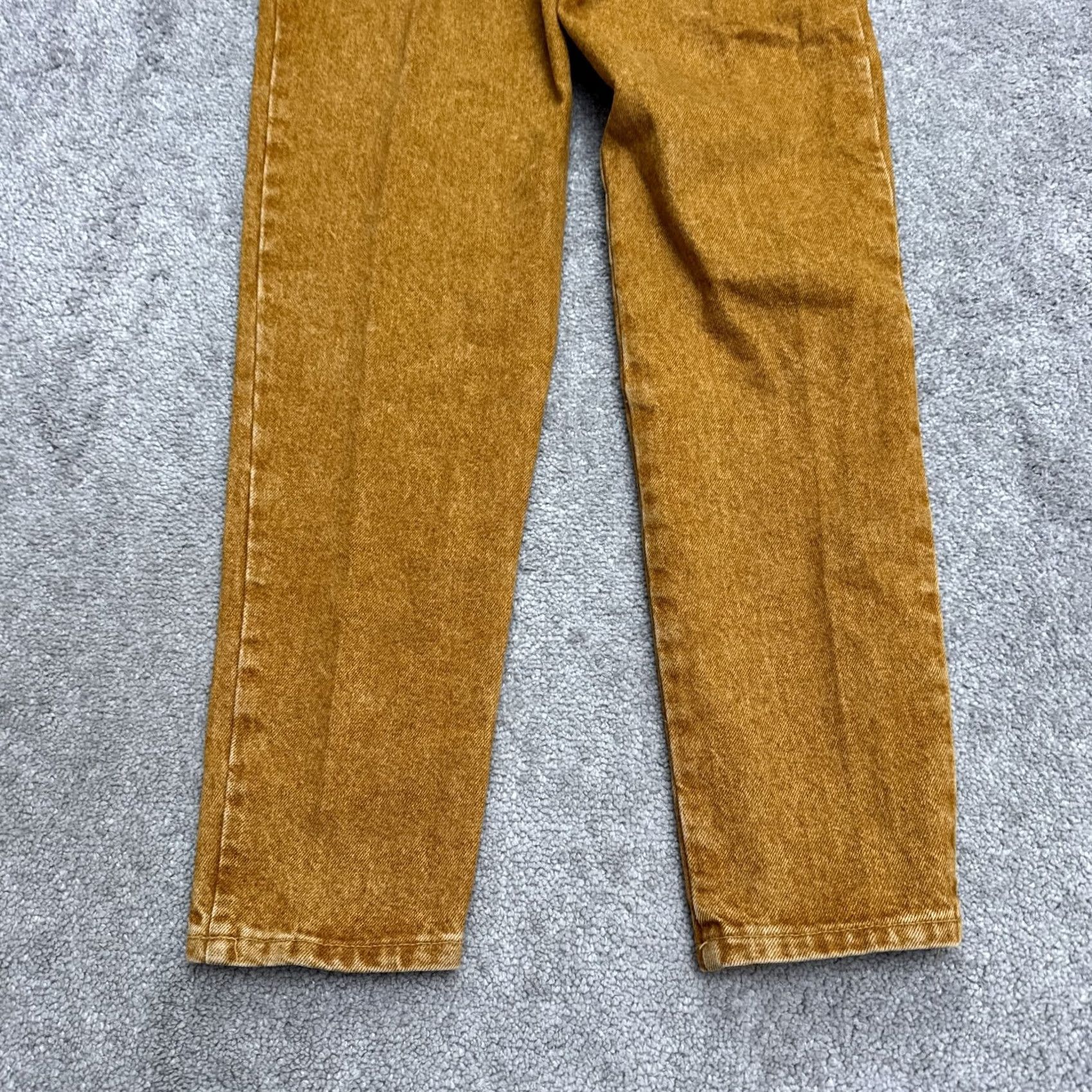 Vintage VINTAGE Just USA Jeans Womens 7 Brown Denim High Rise Tapered Mom Retro Cotton Size 28" / US 6 / IT 42 - 3 Thumbnail