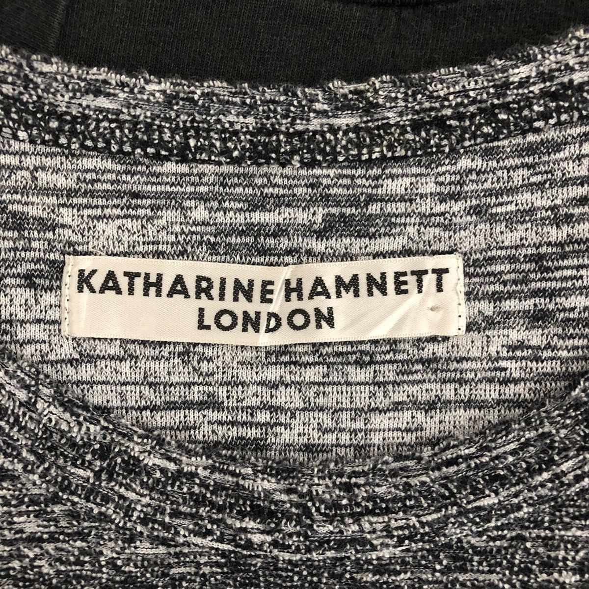 Katharine Hamnett London Katharine Hamnett London Rare Cut & Sewn Knit T-Shirt Size US S / EU 44-46 / 1 - 5 Thumbnail