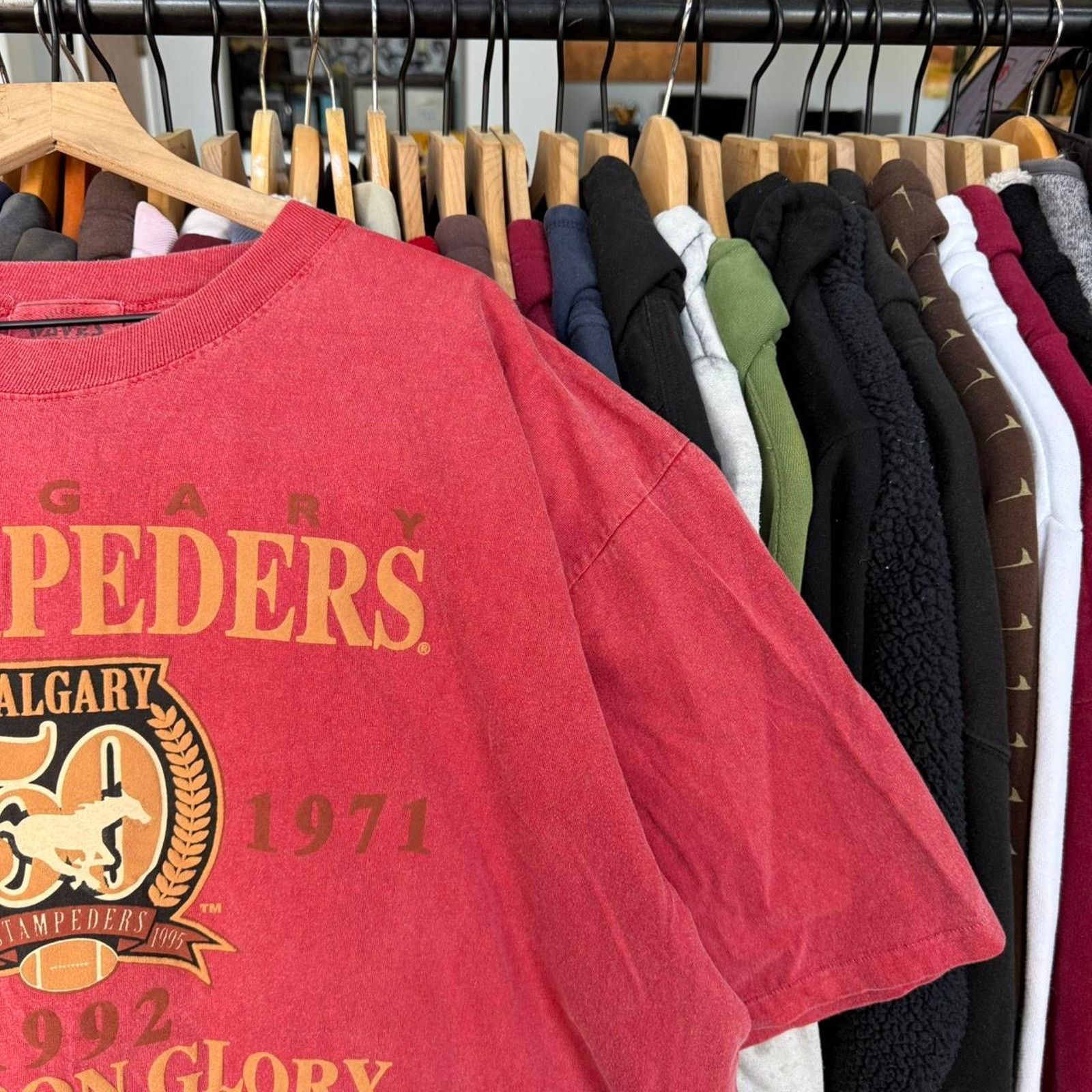 Other Vintage 1992 Calgary Stampeders Grid Iron Glory T-Shirt New Size US XXL / EU 58 / 5 - 3 Thumbnail