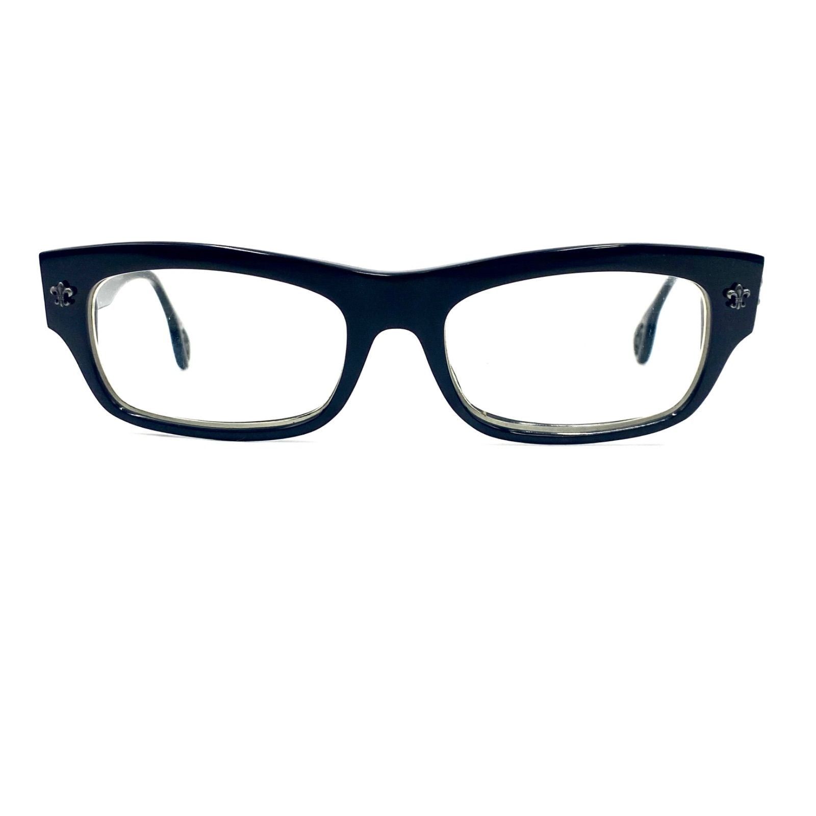 Chrome Hearts CHROME HEARTS DRILLED Eyeglasses Black 53□18-141 Size ONE SIZE - 2 Thumbnail