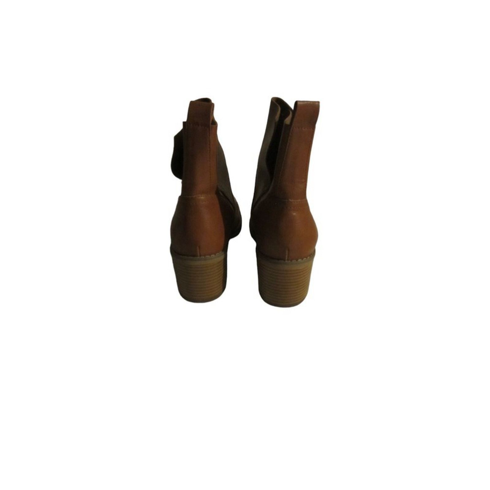 Mossimo Classic Brown Ankle Boots Block Heel Mossimo Size 10 Size US 10 / IT 40 - 7 Thumbnail