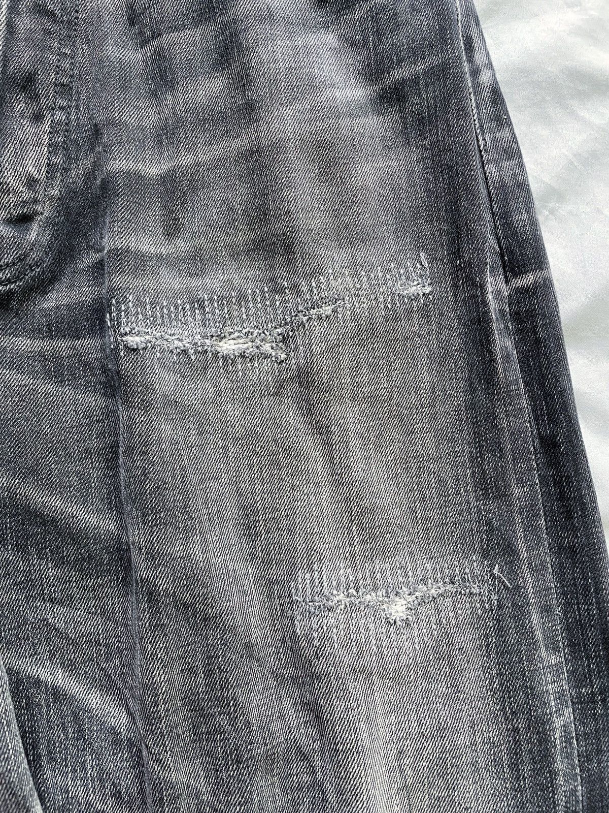Madness MADNESS DISTRESSED BAGGY DENIM PANTS SELVEDGE Size US 34 / EU 50 - 8 Thumbnail