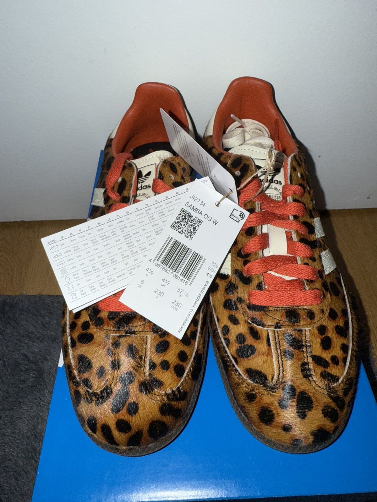 Adidas Adidas Samba OG Léopard Size US 6 / IT 36 - 7 Thumbnail