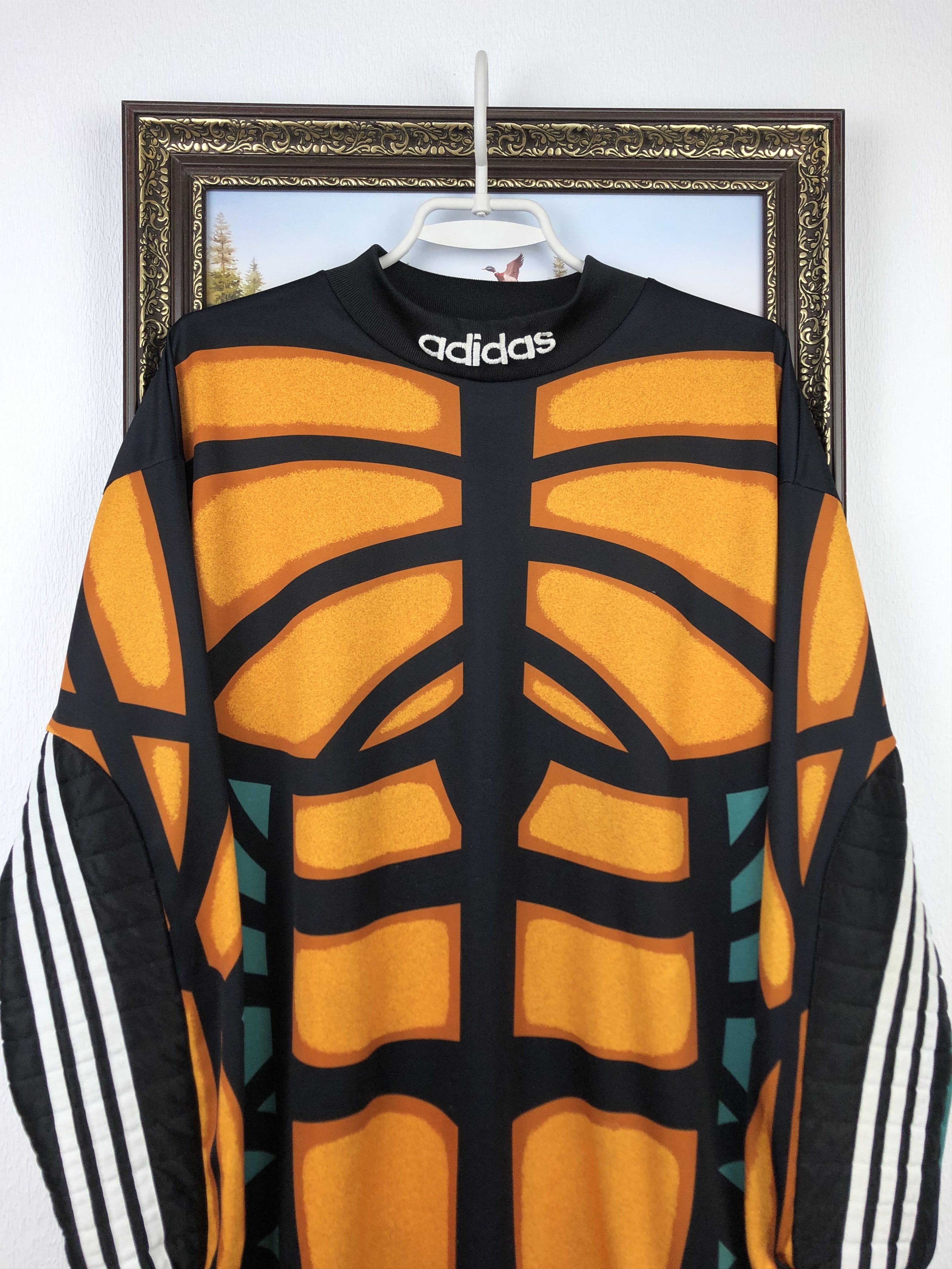 Adidas Vintage Adidas Goalkeeper Template Soccer Jersey Shirt Size US M / EU 48-50 / 2 - 2 Thumbnail
