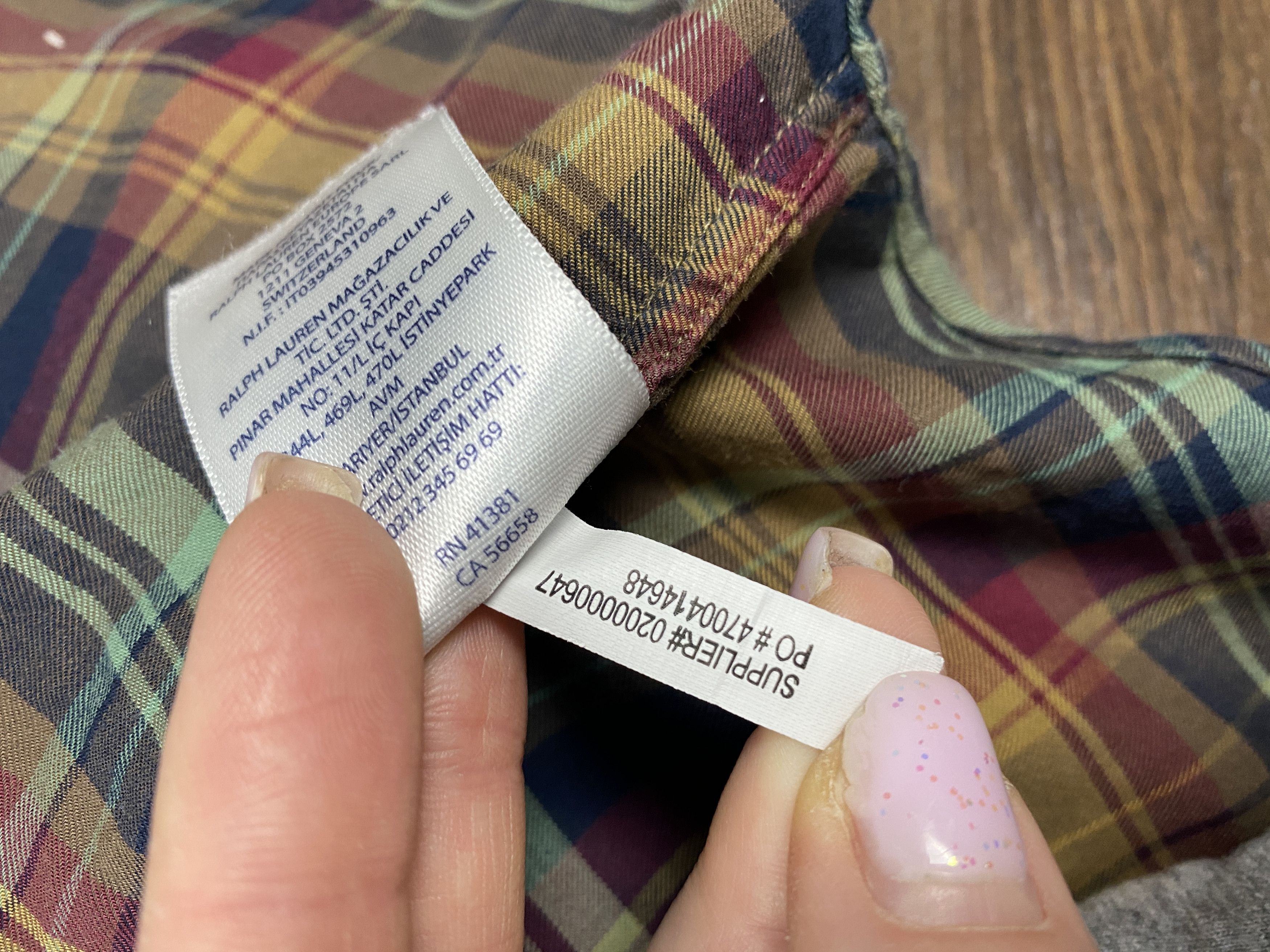 Polo Ralph Lauren × Ralph Lauren Polo Ralph Lauren vintage plaid long sleeve shirt y2k Size US L / EU 52-54 / 3 - 7 Thumbnail