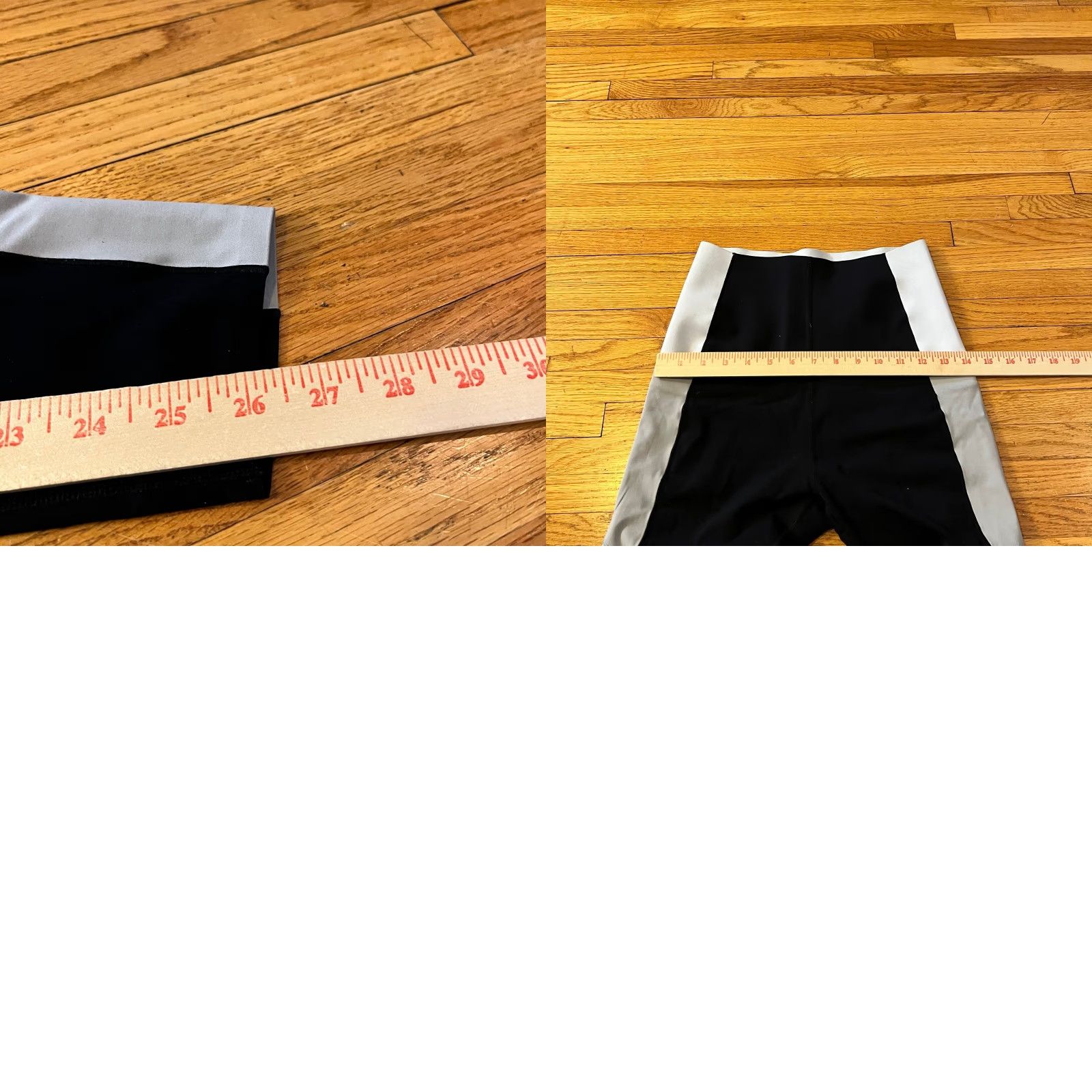 Sweaty Betty Sweaty Betty Leggings Women Small Stripe High Rise Cropped Pants S Black Womens Size 28" / US 6 / IT 42 - 8 Thumbnail