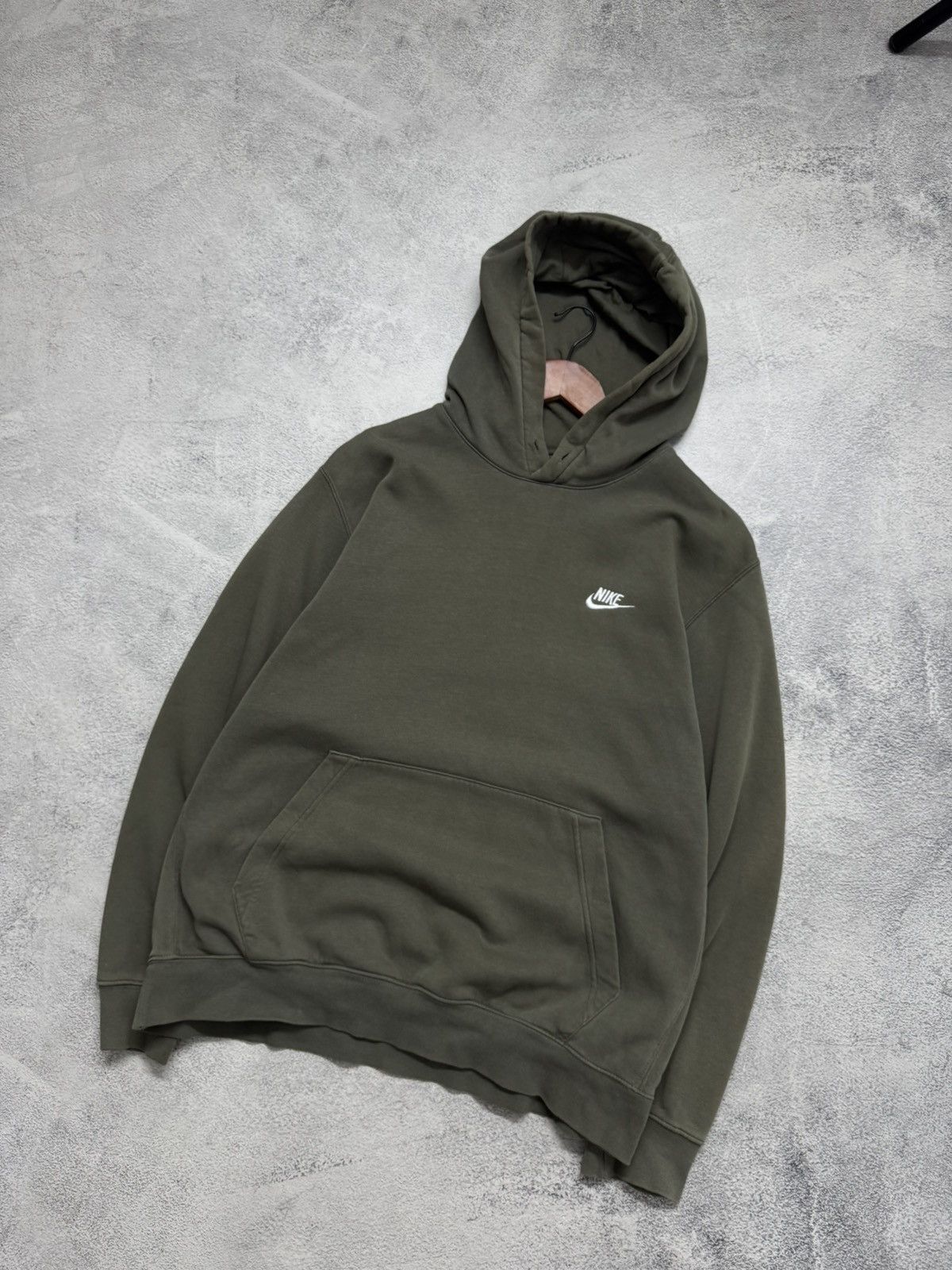 Nike Vintage Y2K Nike Mini Swoosh Hoodie 00’s Size US L / EU 52-54 / 3 - 3 Thumbnail