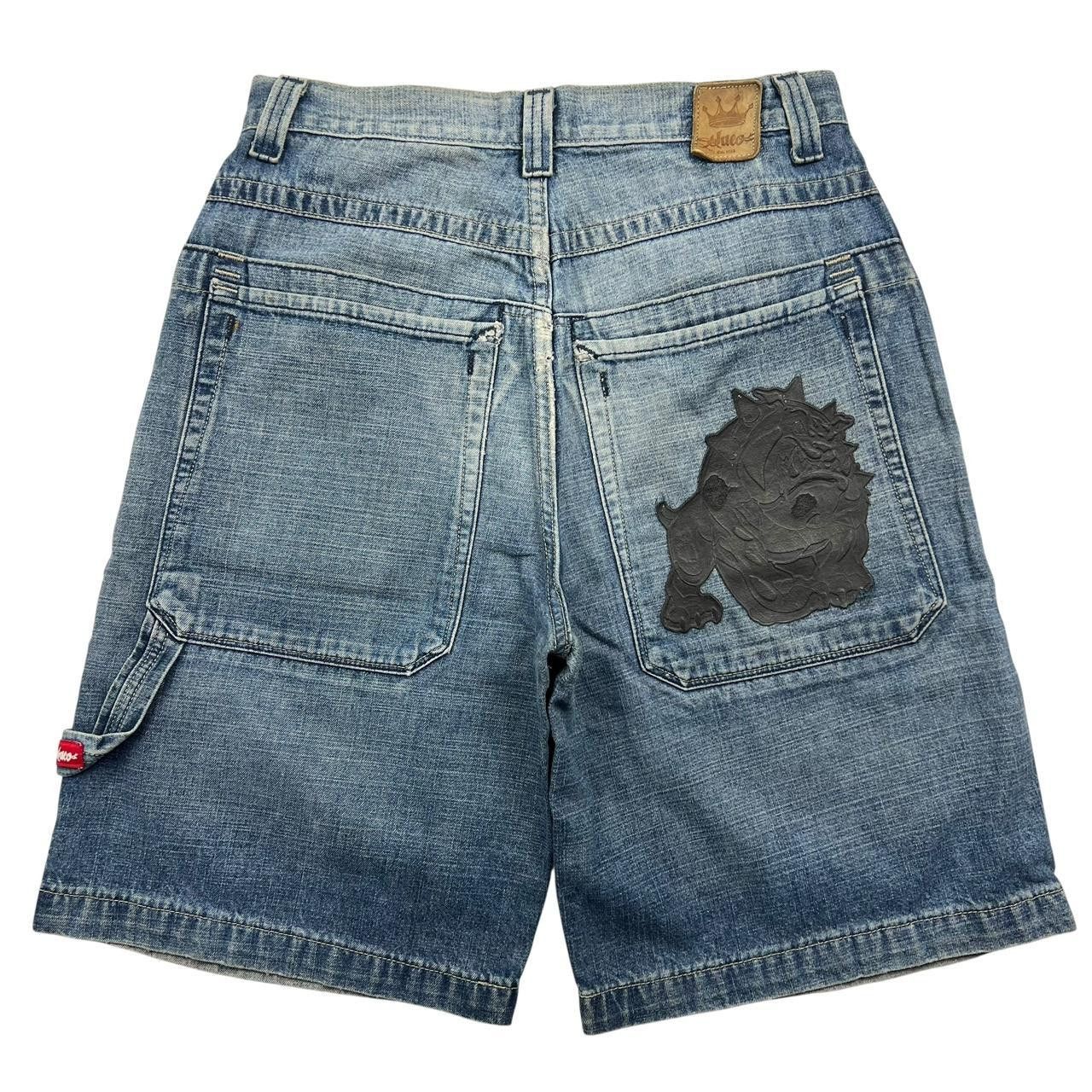 JNCO Vintage Jnco Bulldog Carpenter Denim Shorts / Jorts Waist 31 Size US 31 - 1 Thumbnail
