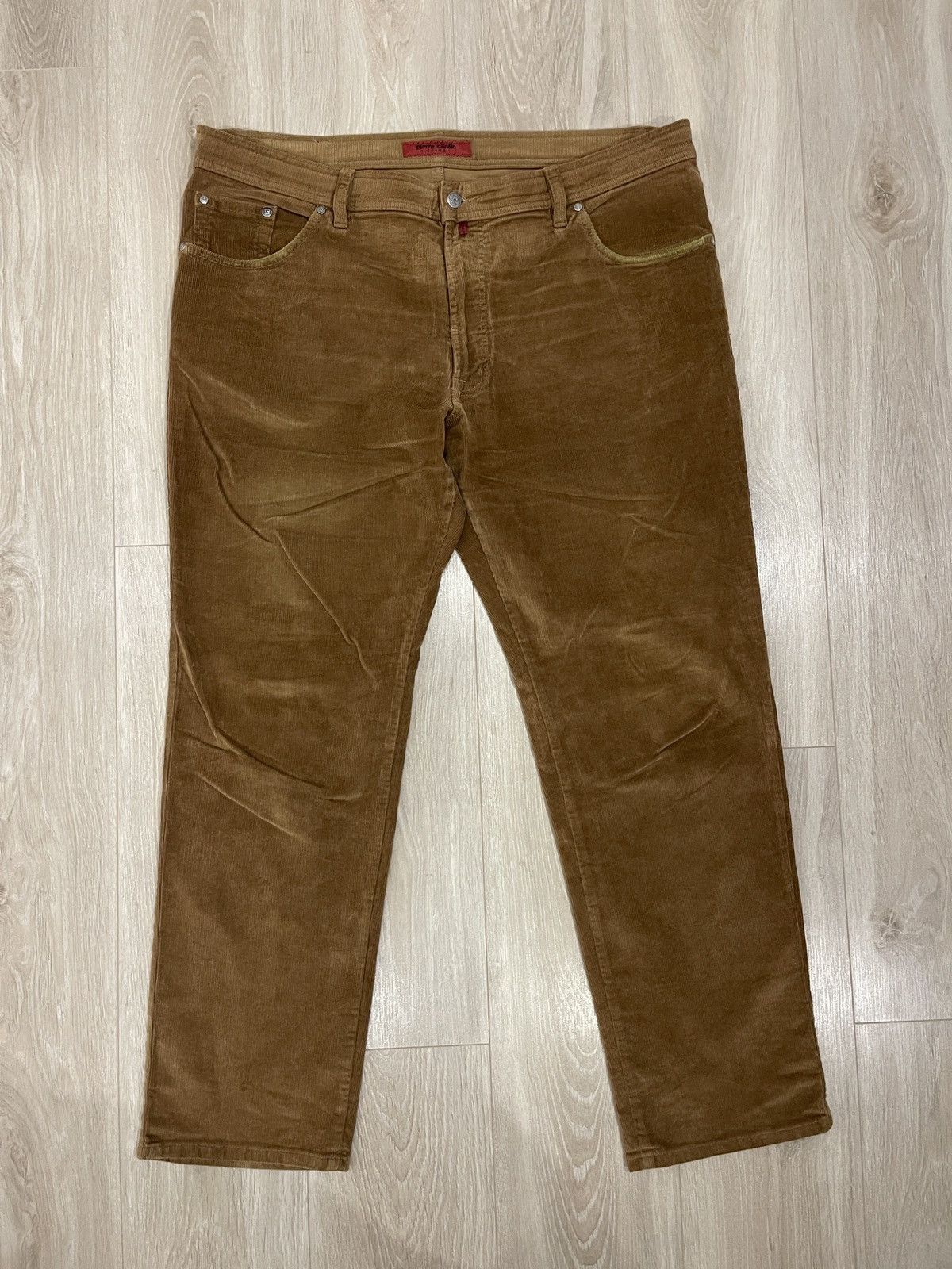Pierre Cardin Vintage pierre cardin casual brown corduroy pants W44 Size US 44 / EU 60 - 1 Thumbnail