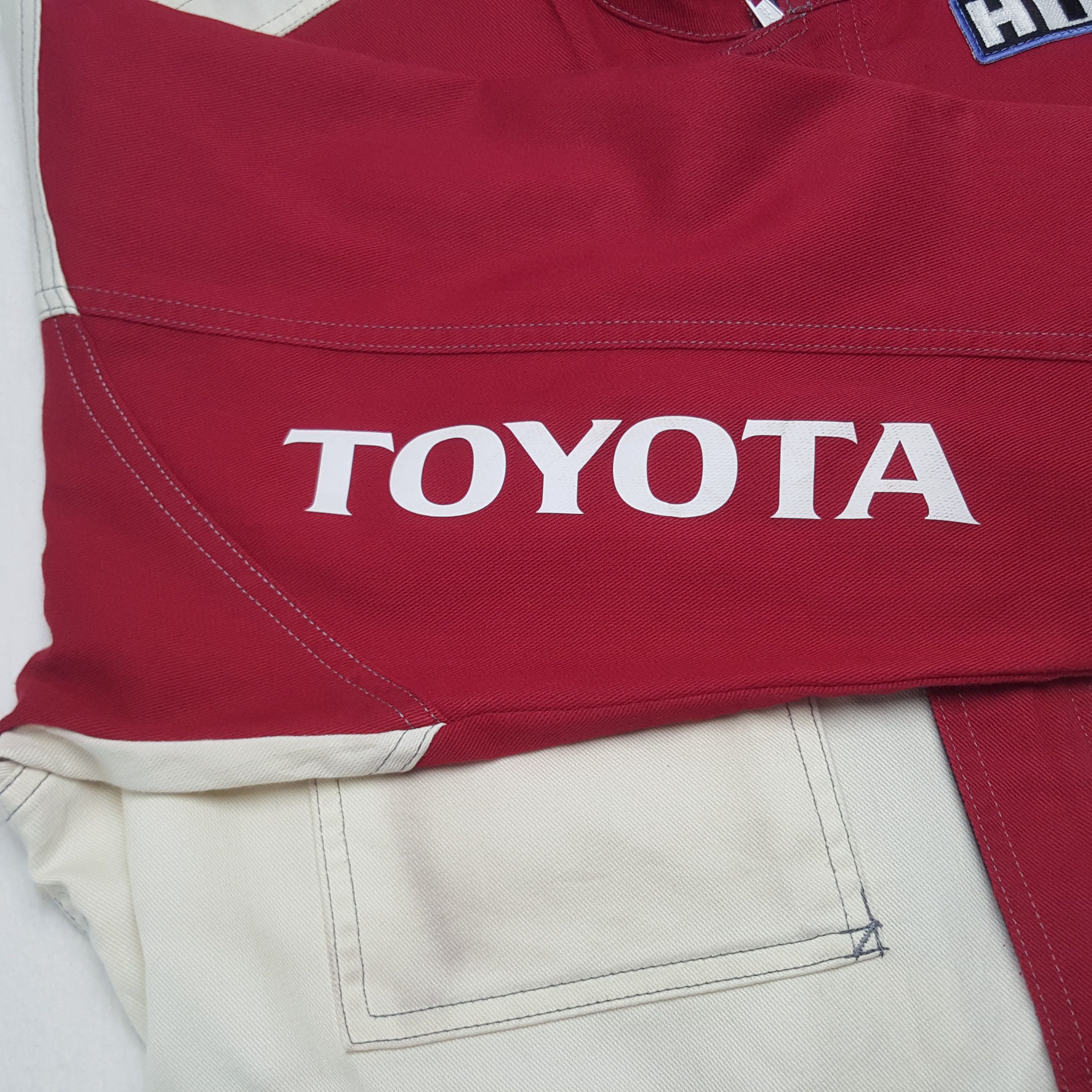 Japanese Brand × Vintage Vintage Toyota Racing Japan Coverall Jumpsuit Jacket Size US L / EU 52-54 / 3 - 12 Thumbnail