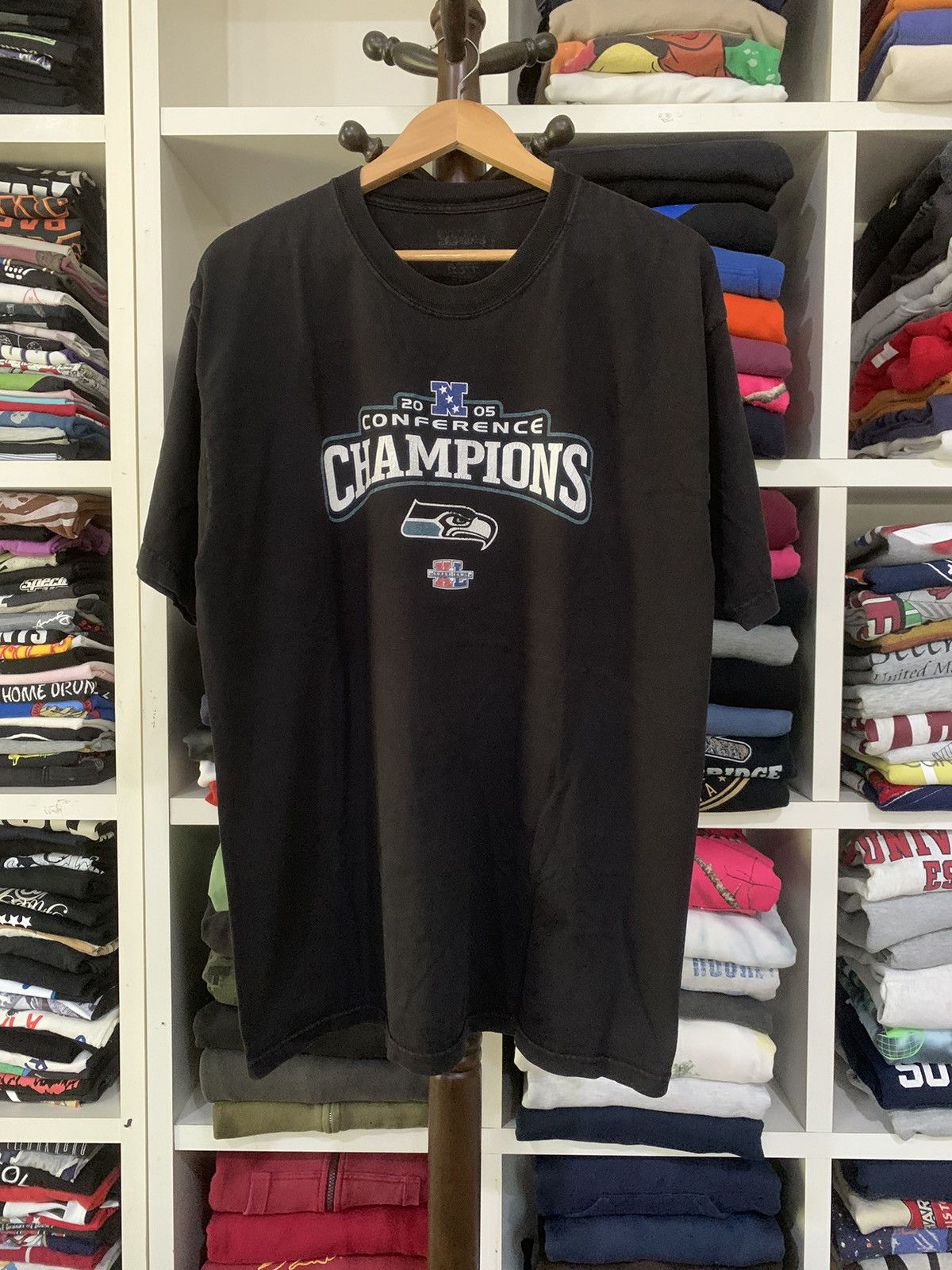 Champion × NFL × Vintage Vintage 2005 Conference Champion Tee Size US L / EU 52-54 / 3 - 1 Thumbnail