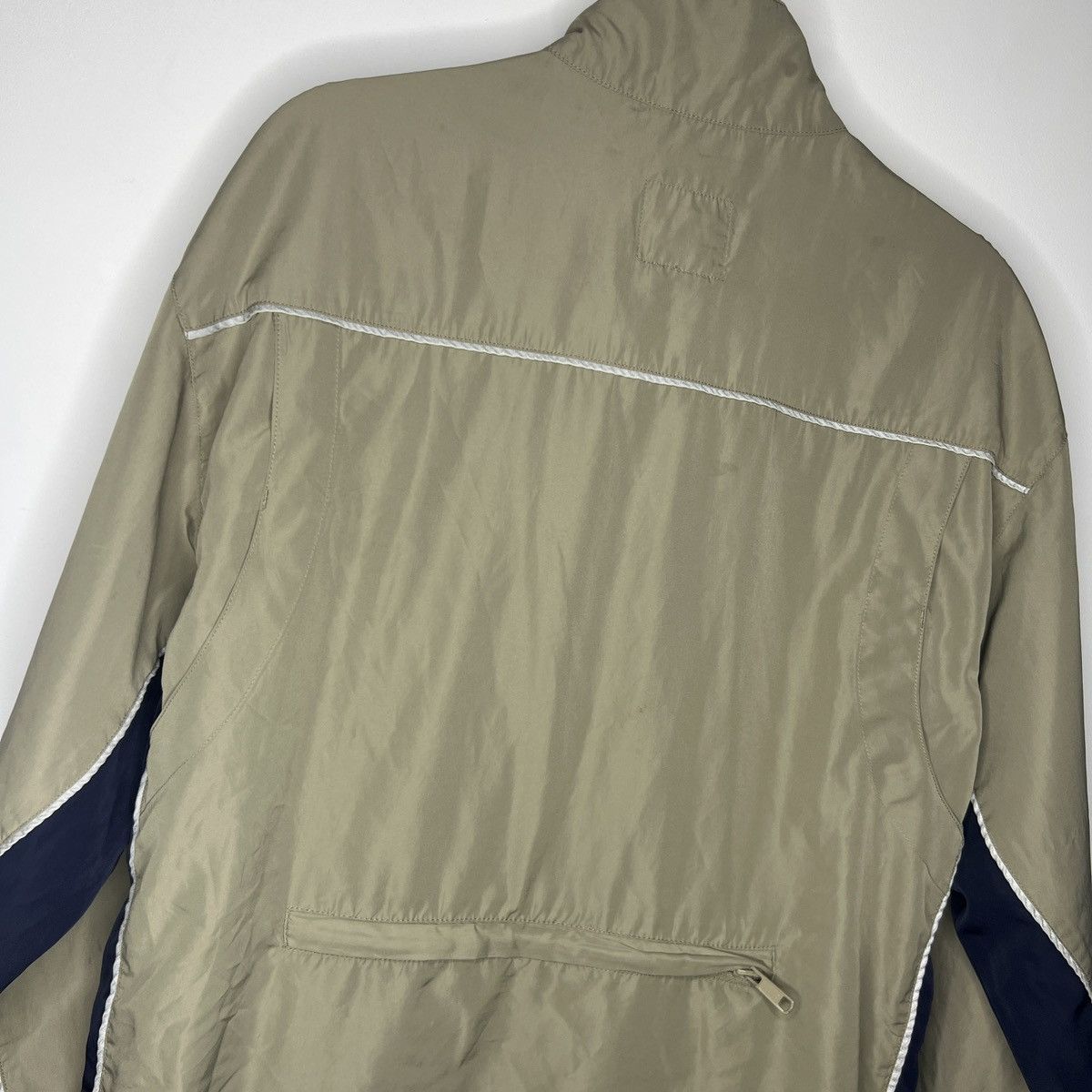Stussy × Vintage Vintage Stussy 90s Jacket Windbreaker Waist Bag Khaki Logo Size US L / EU 52-54 / 3 - 9 Thumbnail