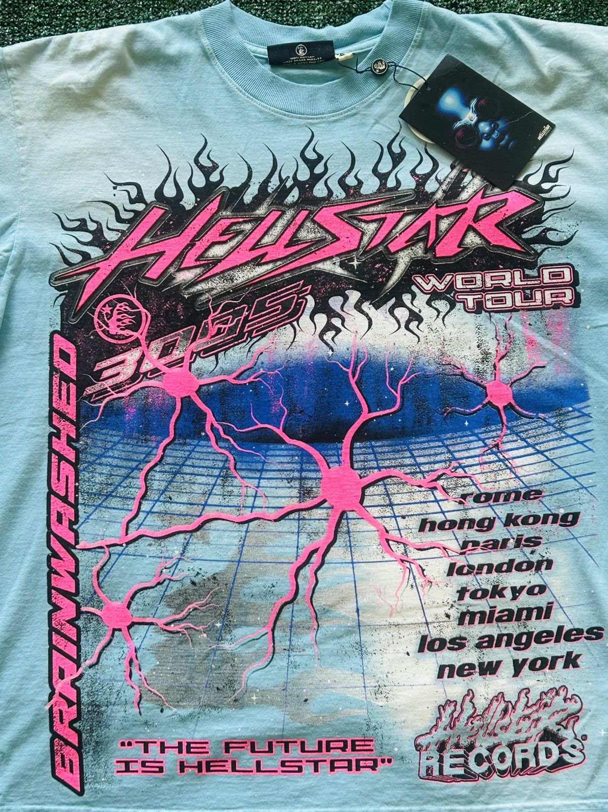 HELLSTAR HELLSTAR⭐️ CAPSULE 10 “NEURON” Tee Sz XL BNWT *RARE* Size US XL / EU 56 / 4 - 9 Thumbnail