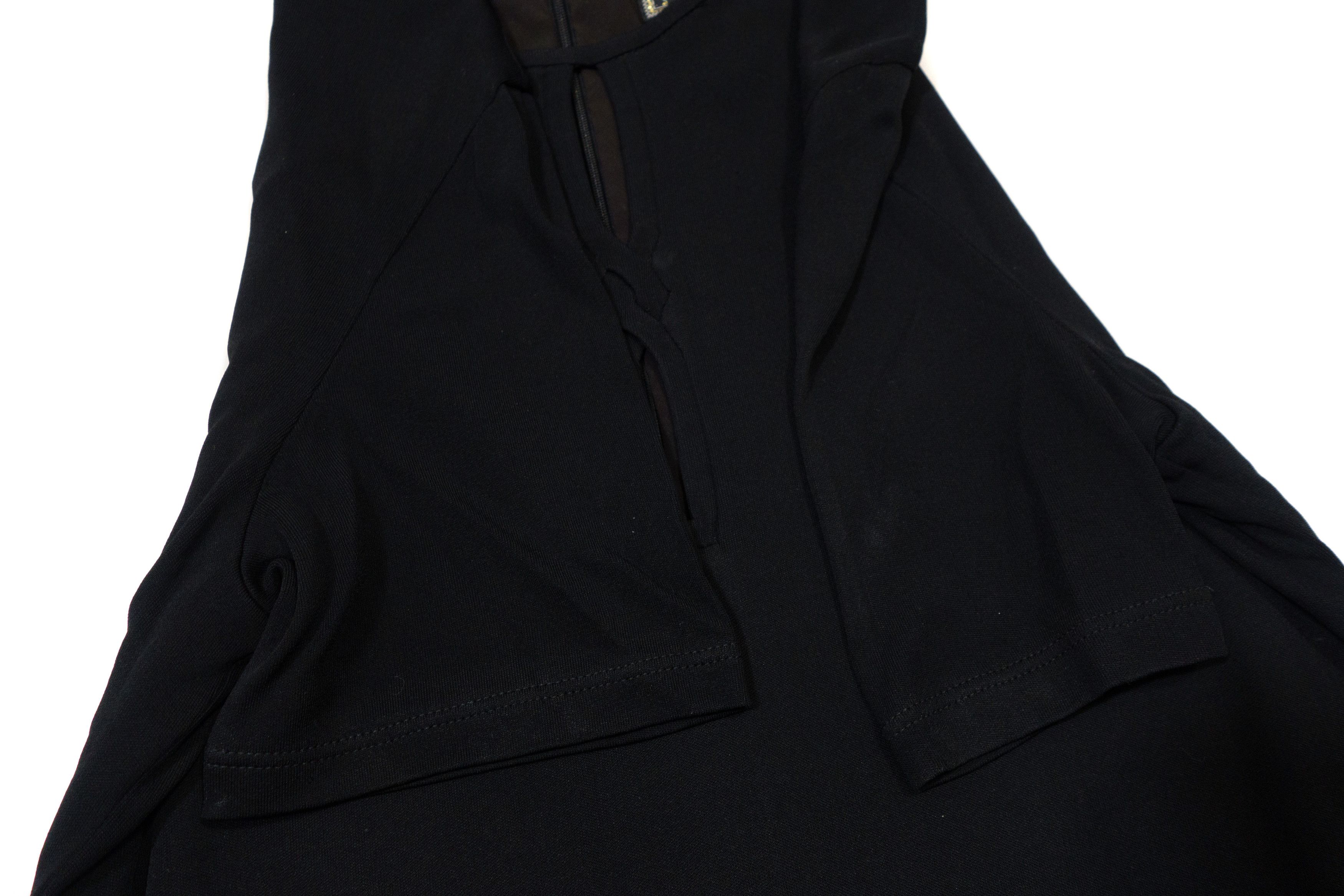 Versace Gianni Versace 90s Couture Twist Keyhole Mini Dress Vintage Size M / US 6-8 / IT 42-44 - 8 Thumbnail