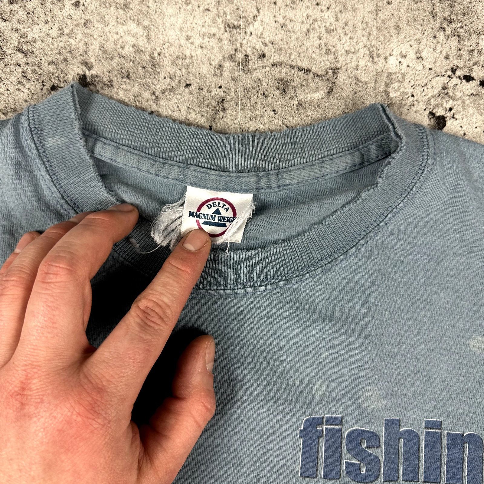 Delta Vintage Fishing Shirt Size large Y2K Size US L / EU 52-54 / 3 - 4 Thumbnail