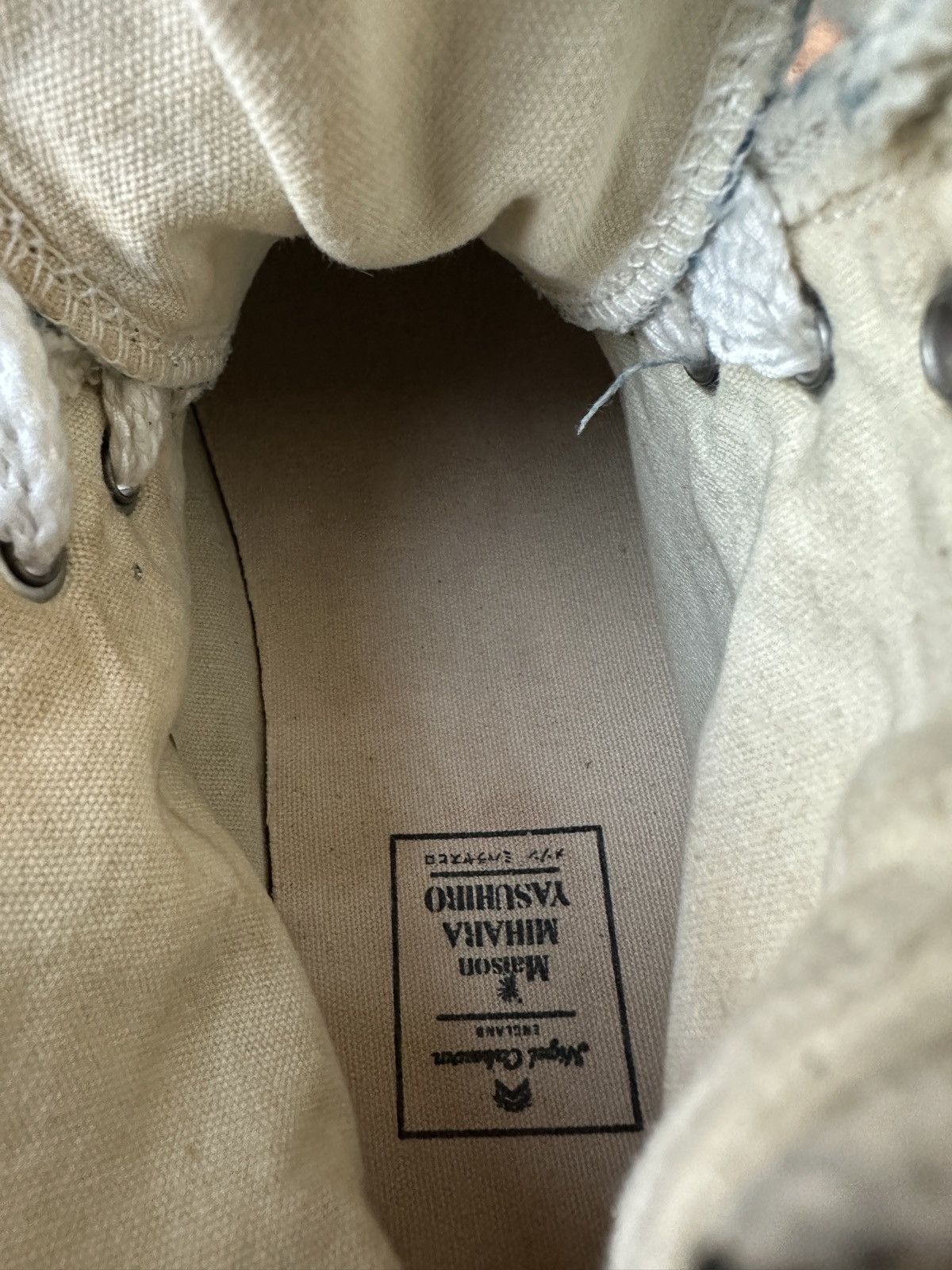 Maison MIHARA YASUHIRO × Nigel Cabourn MMY Denim x Nigel Cabourn Melted Sole Sneakers Size US 8 / EU 41 - 24 Thumbnail