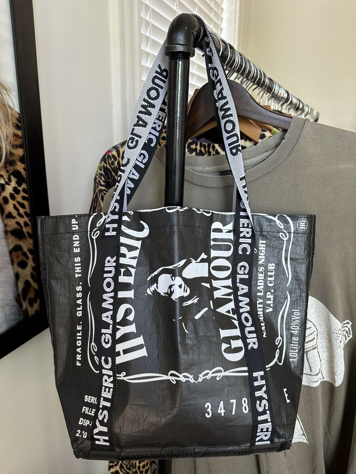 Hysteric Glamour Hysteric Glamour Archive V.I.P. Club Tote Bag Size ONE SIZE - 4 Thumbnail