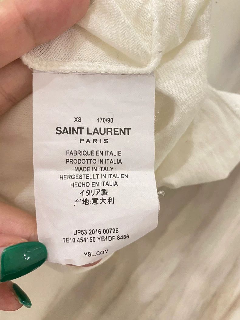 Saint Laurent Paris Saint laurent paris Dinosaur T-Shirt 2506-Nextarrow Size US XS / EU 42 / 0 - 6 Thumbnail