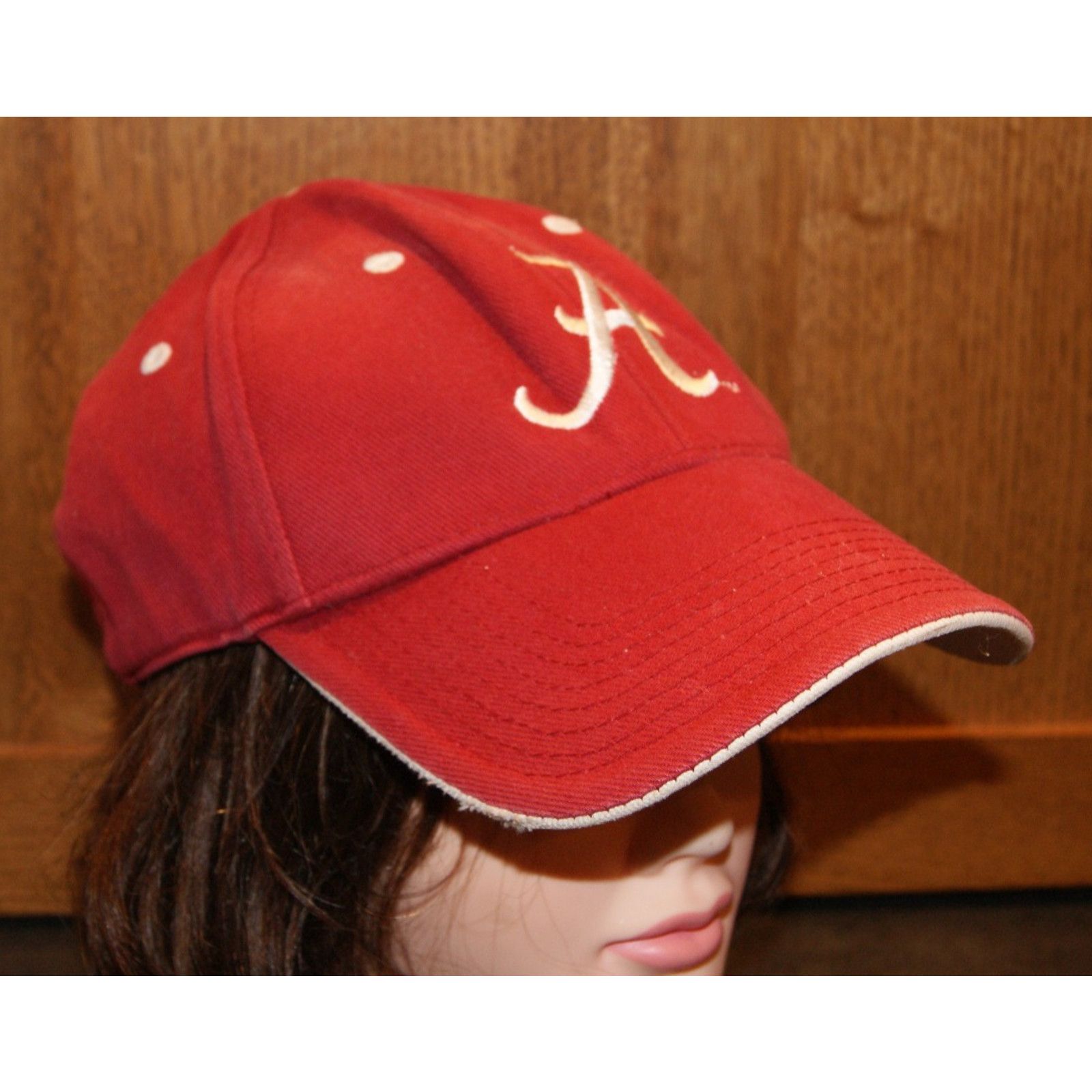 Vintage Vintage 90s Y2K Alabama Roll Tide Red Hat Cap Size ONE SIZE - 2 Thumbnail