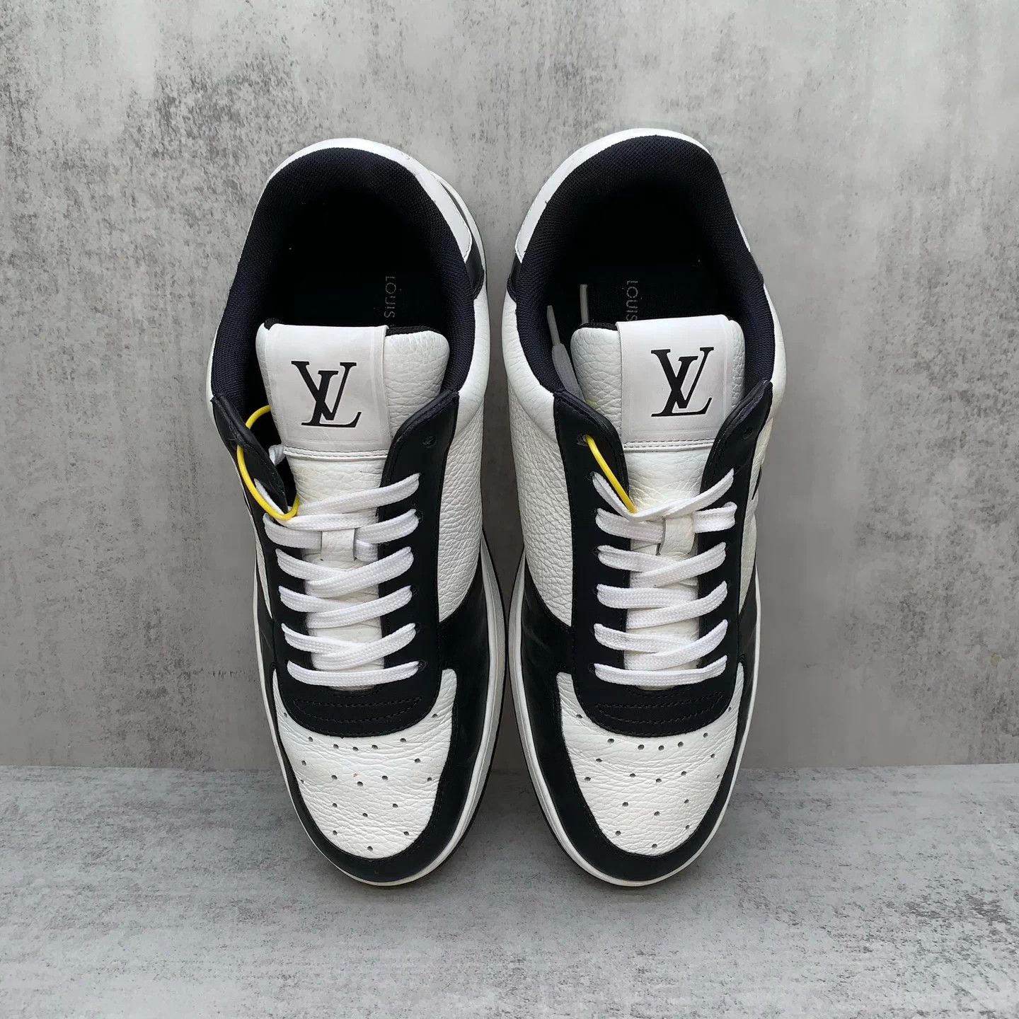 Louis Vuitton LV Rivoli Black Low Top Sneakers 41 95 New Size US 8 / EU 41 - 6 Thumbnail