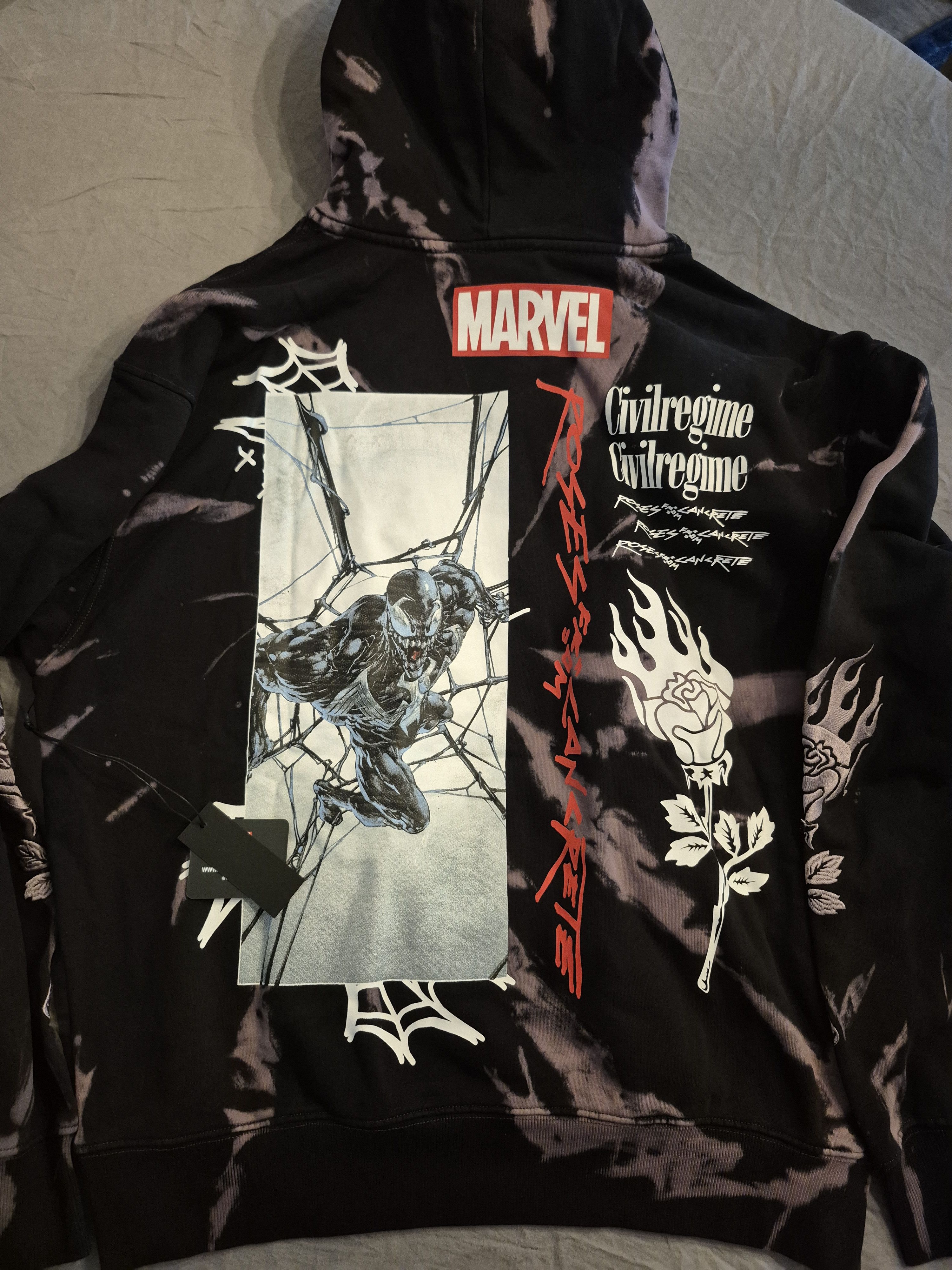 Civil Regime × Marvel Comics Civil Regime x Marvel Venom Hoodie Size Large BNWT Size US L / EU 52-54 / 3 - 2 Thumbnail