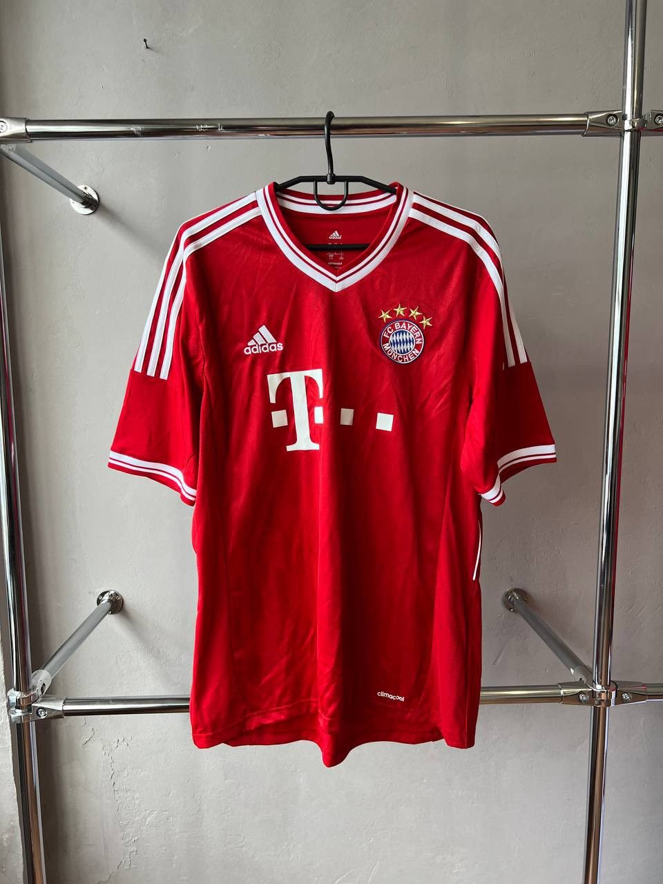 Adidas 2013/14 BAYERN MUNICH #13 HOME SOCCER FOOTBALL JERSEY SHIRT Size US L / EU 52-54 / 3 - 2 Thumbnail