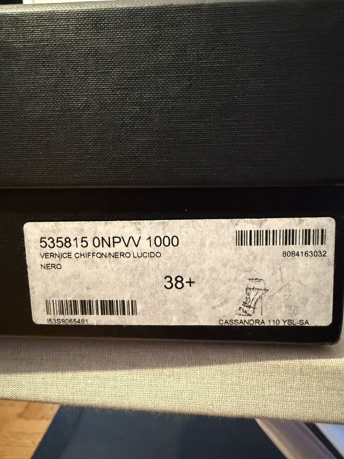 Saint Laurent Paris × Yves Saint Laurent YSL Cassandra 110 Sandals Size US 8.5 / IT 38.5 - 3 Thumbnail