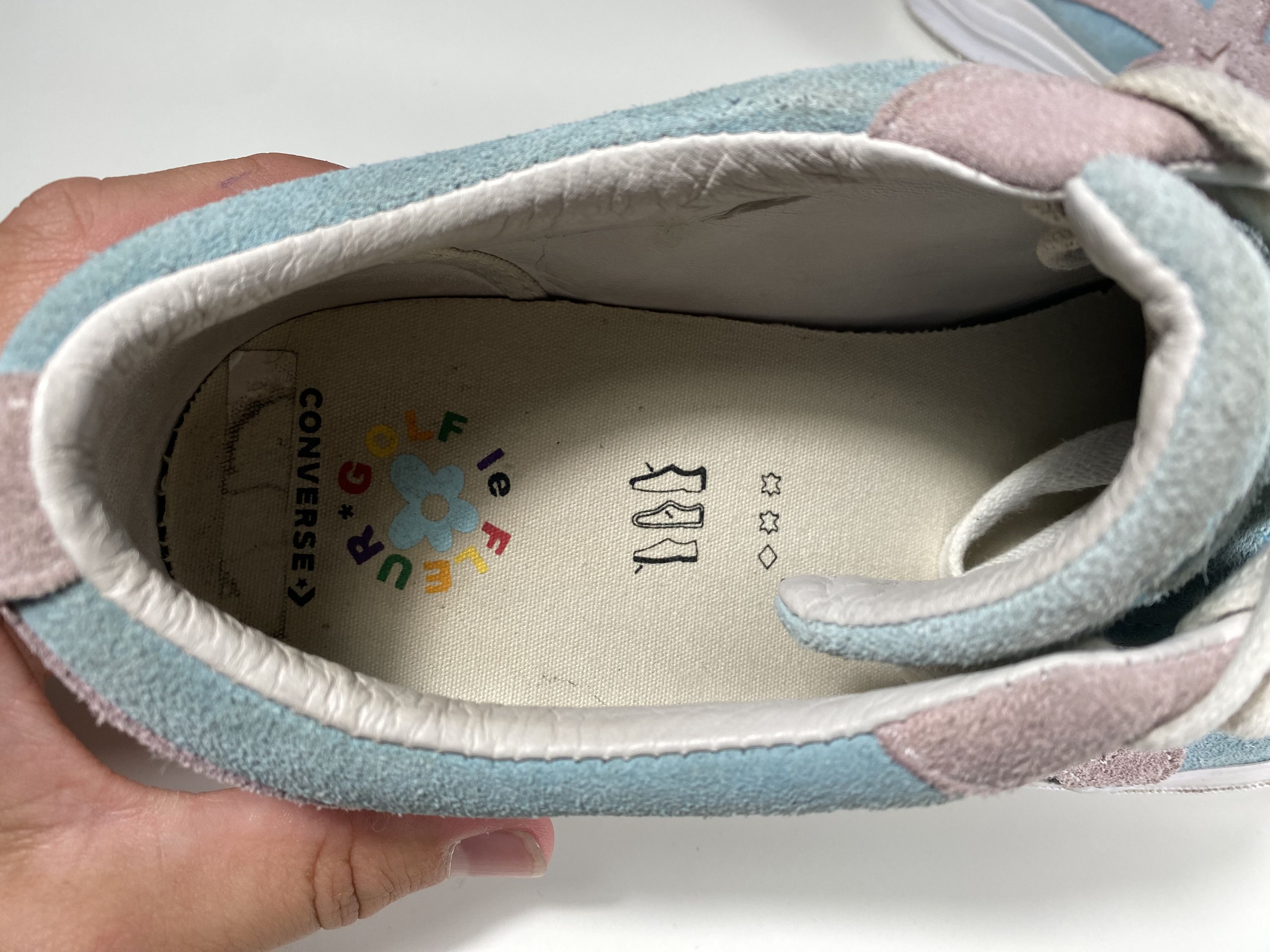 Golf le Fleur Golf le Fleur x Converse One Star "Plume" Suede Sneakers Size US 9.5 / EU 42-43 - 6 Thumbnail
