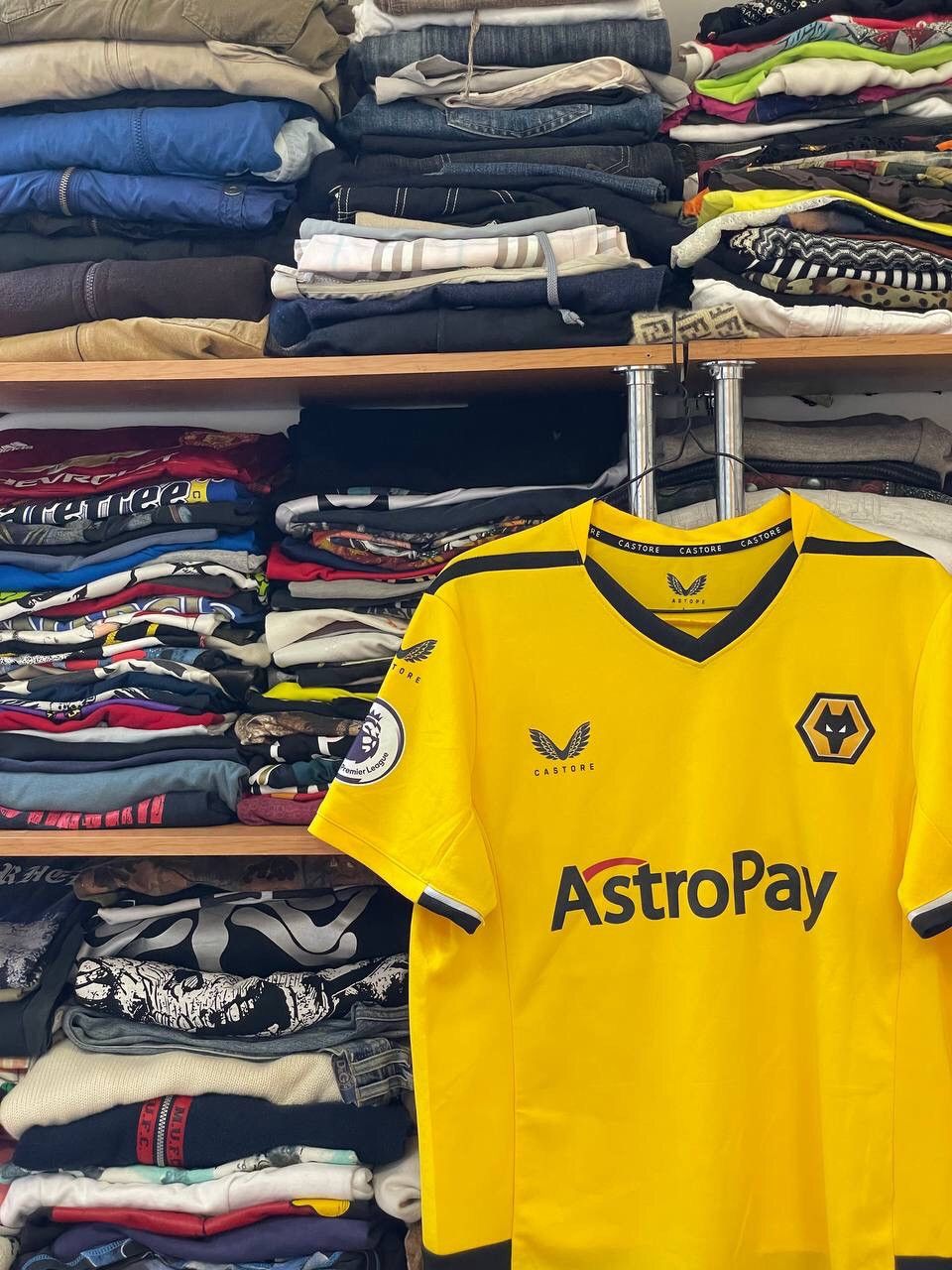 Vintage Wolverhampton Wanderers 2020-21 Coady Soccer Jersey Size US L / EU 52-54 / 3 - 4 Thumbnail