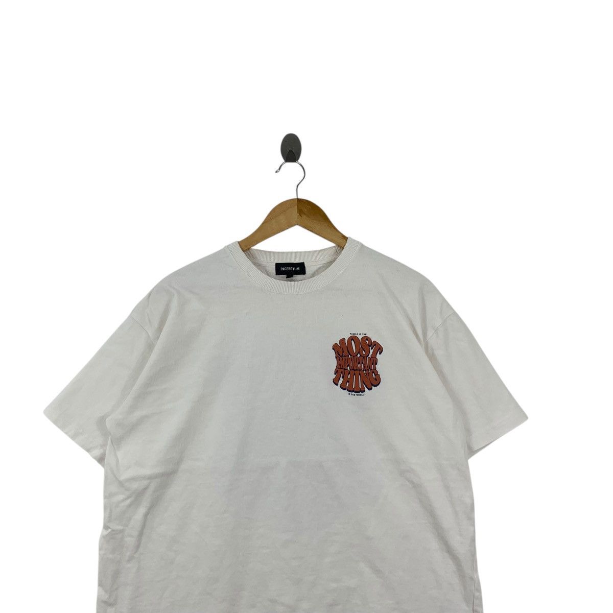 Other PAGEBOYLIM JAPAN Family Most Important Baggy Tee Shirt Top Size M / US 6-8 / IT 42-44 - 3 Thumbnail