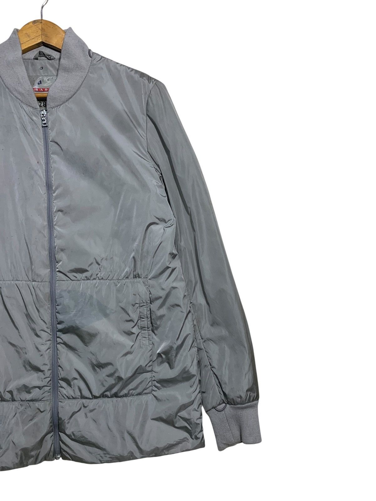 Prada 🔥VTG PRADA NYLON BOMBER JACKETS Size US M / EU 48-50 / 2 - 3 Thumbnail