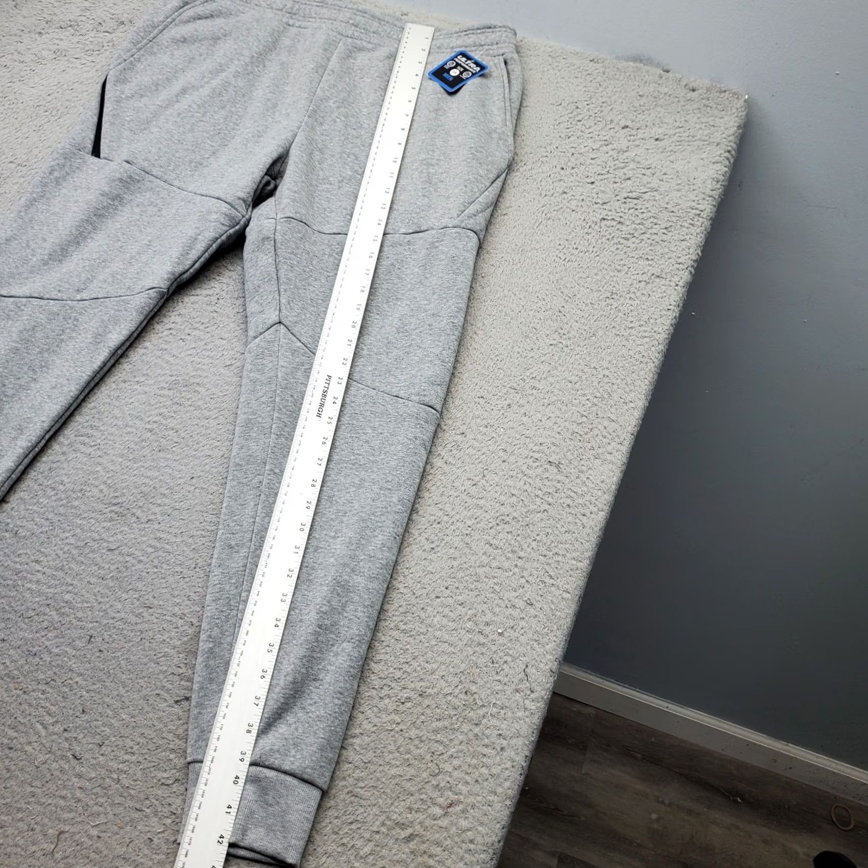 Vintage Ultra Performance Sweatpants Mens 3X Gray Tech Fleece Comfort Drawstring Pants Size US 39 - 4 Thumbnail