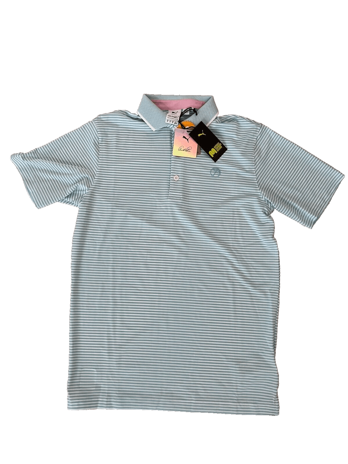 Puma Puma x Arnold Palmer Mattr Golf Striped Polo Top S Size US S / EU 44-46 / 1 - 2 Thumbnail
