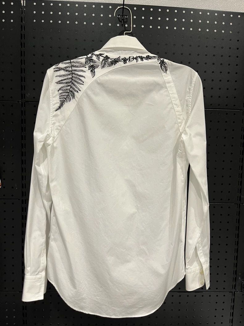 Alexander McQueen Alexander Mcqueen Size15 Embroidered shirt Size US XS / EU 42 / 0 - 2 Thumbnail
