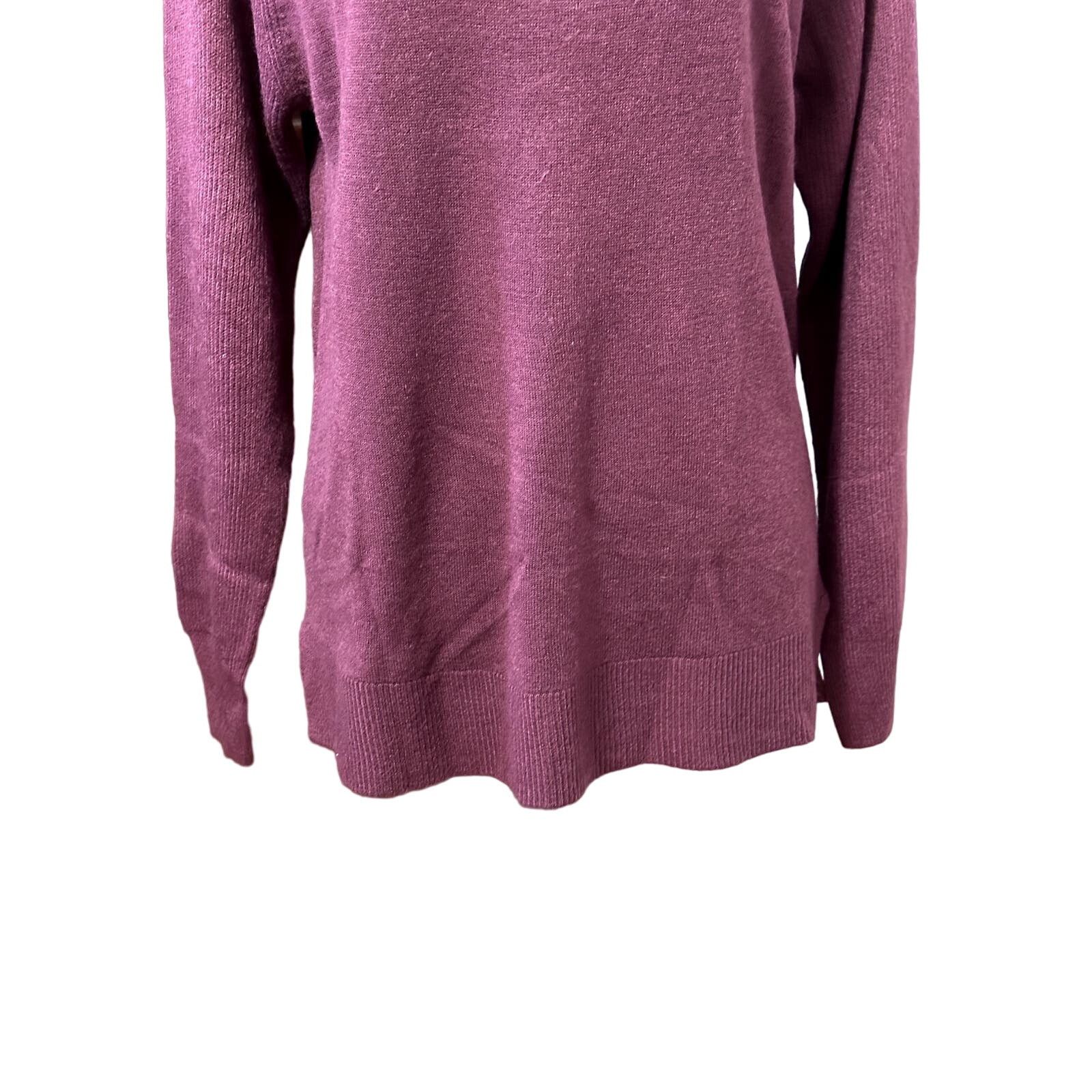 Other Sweet Romeo Sweater Long Sleeve Tight Knit Purple Women's S Size S / US 4 / IT 40 - 3 Thumbnail