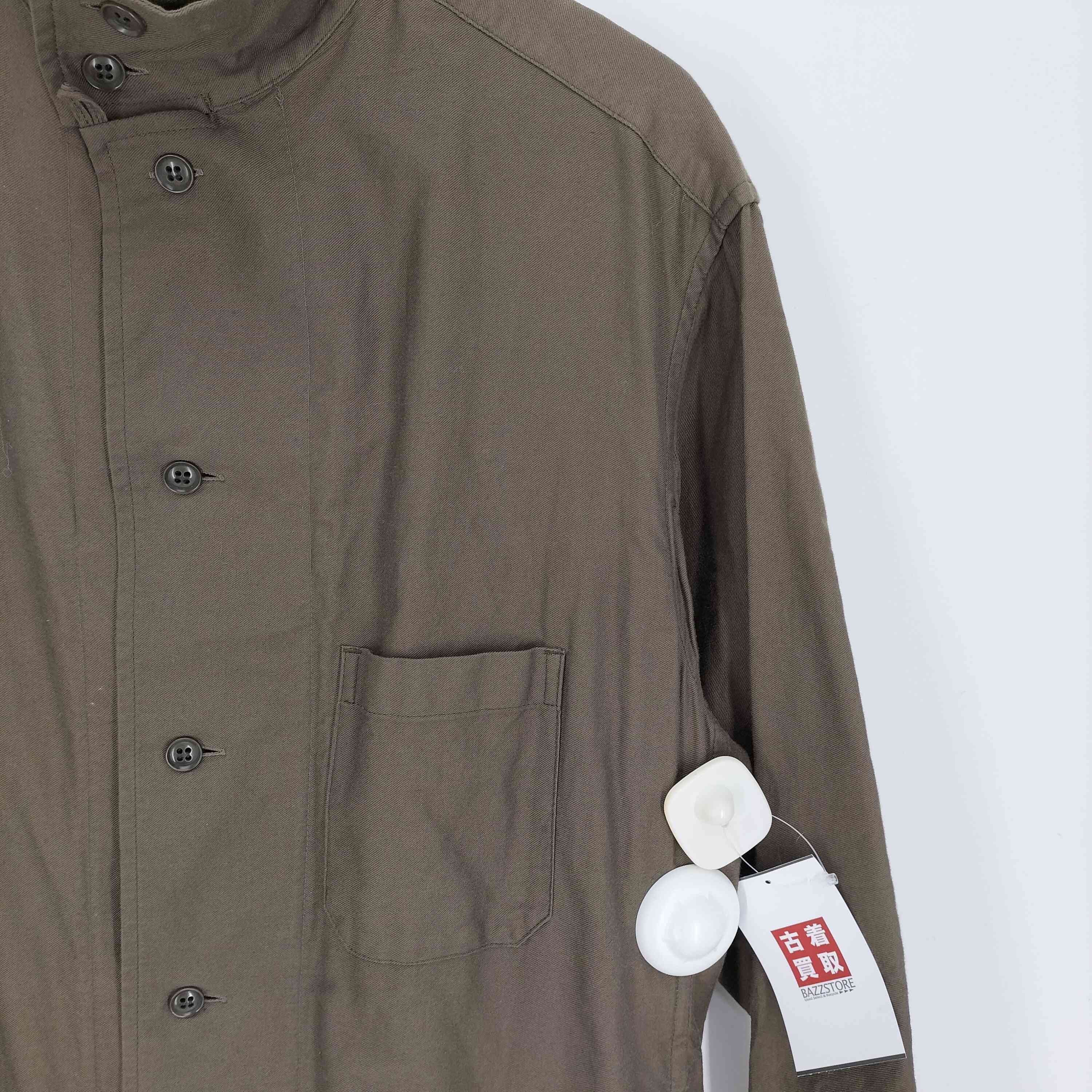 Yohji Yamamoto Yohji Yamamoto POUR HOMME 17SS Stand Collar Long Shirt Size US S / EU 44-46 / 1 - 5 Thumbnail