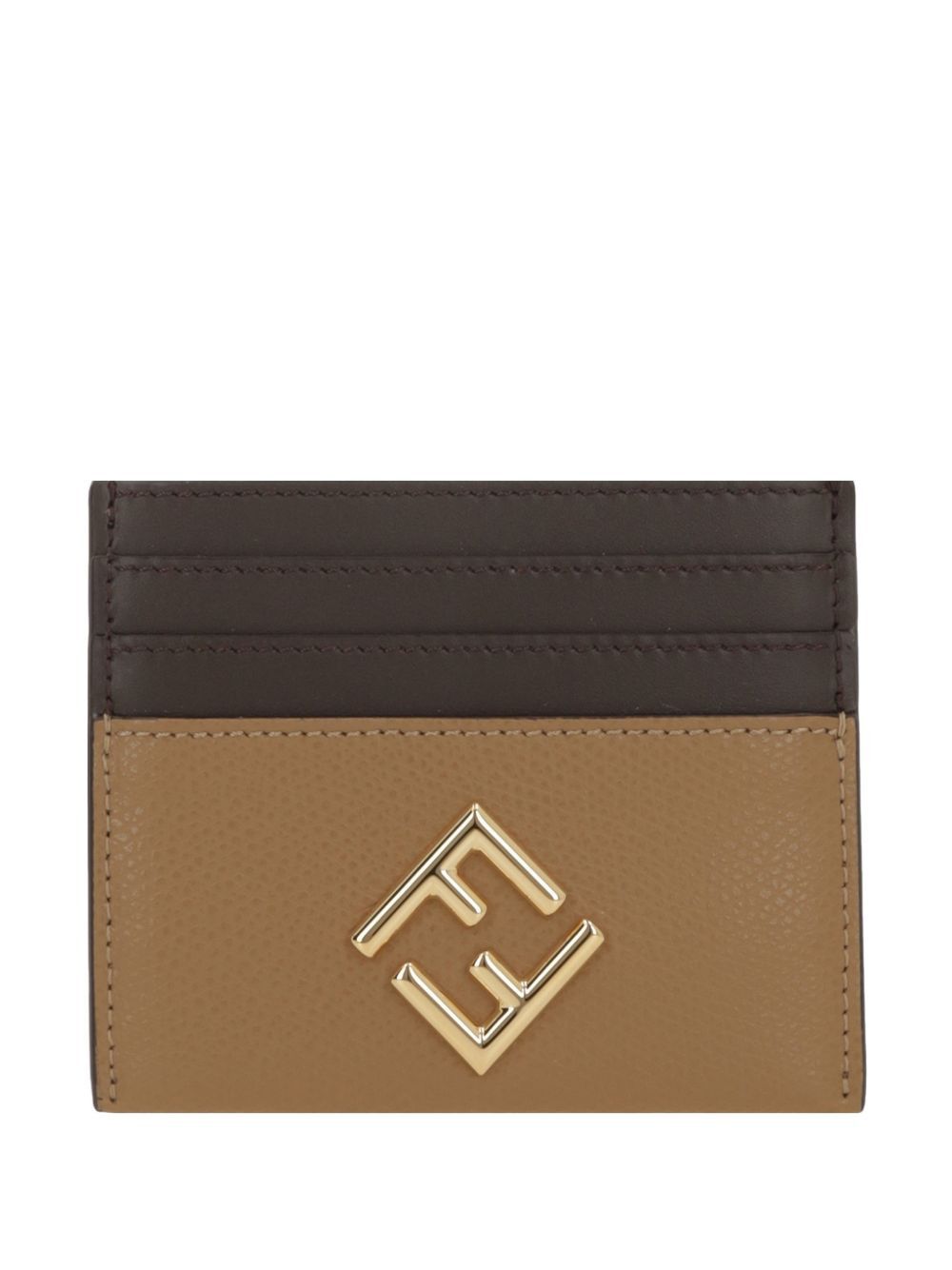Fendi FF DIAMONDS LEATHER CARD CASE Size ONE SIZE - 1 Thumbnail